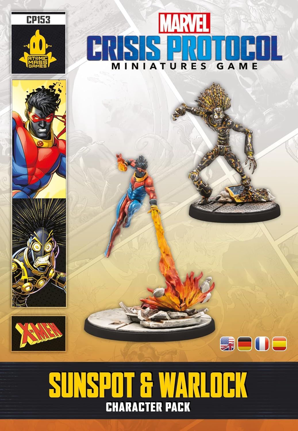 Atomic Mass Games Marvel: Crisis Protocol Sunspot & Warlock Character Pack (CP153) 8