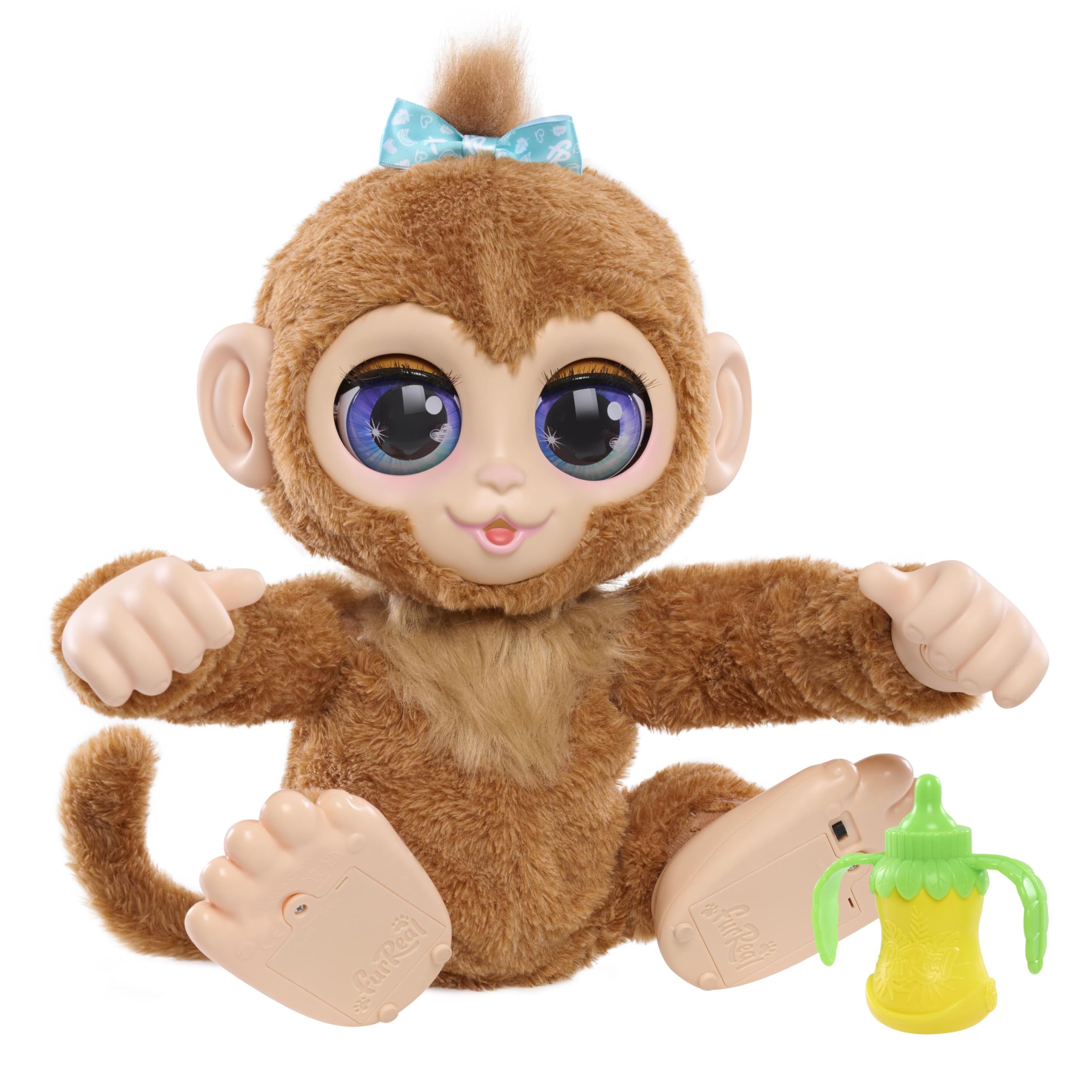 Just Play FurReal Peanut the Playful Monkey - Interactive Plush Toy for Ages 4+ 3