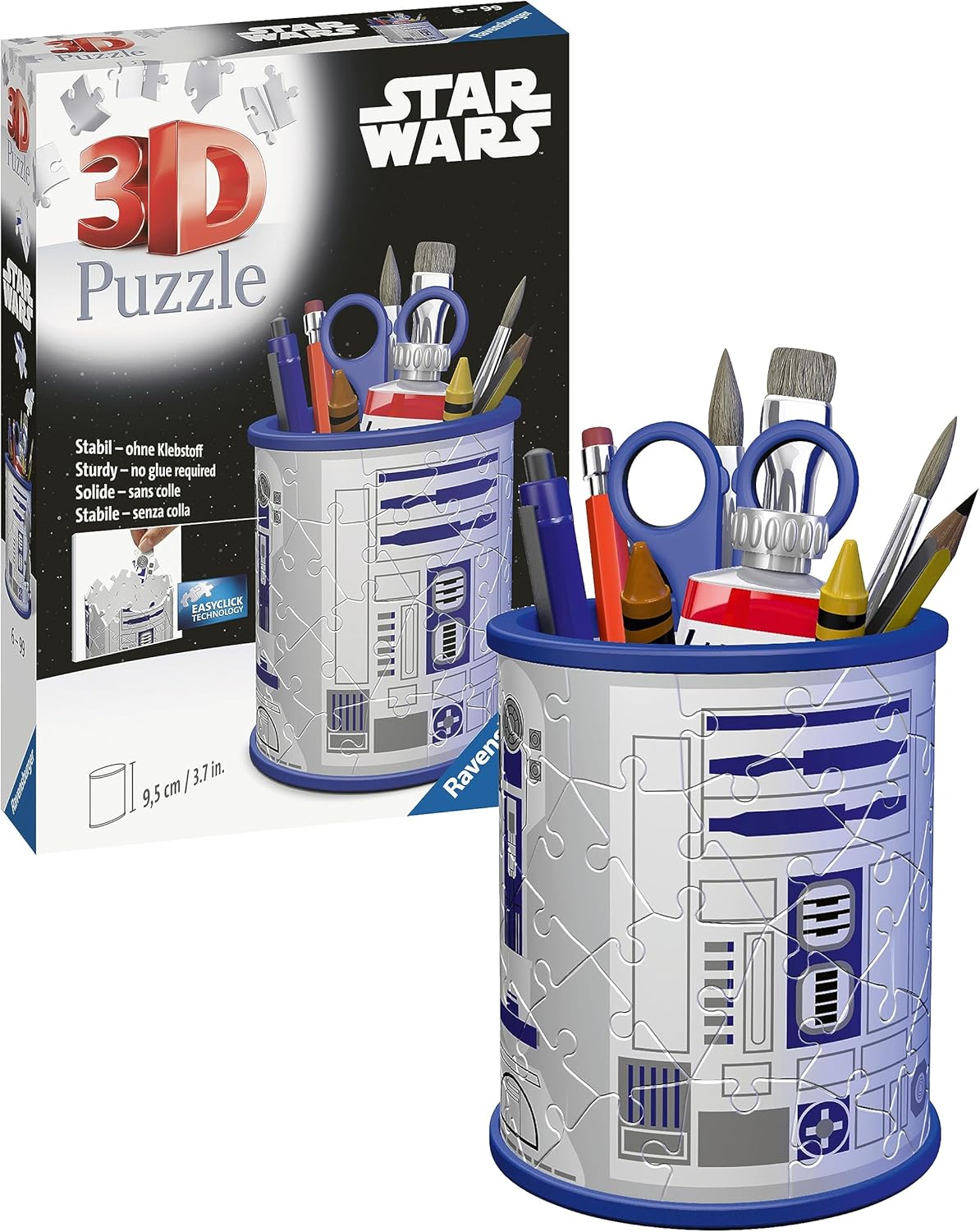 Ravensburger Star Wars R2-D2 3D Jigsaw Puzzle - 54-Piece Buildable Model for Kids & Adults
