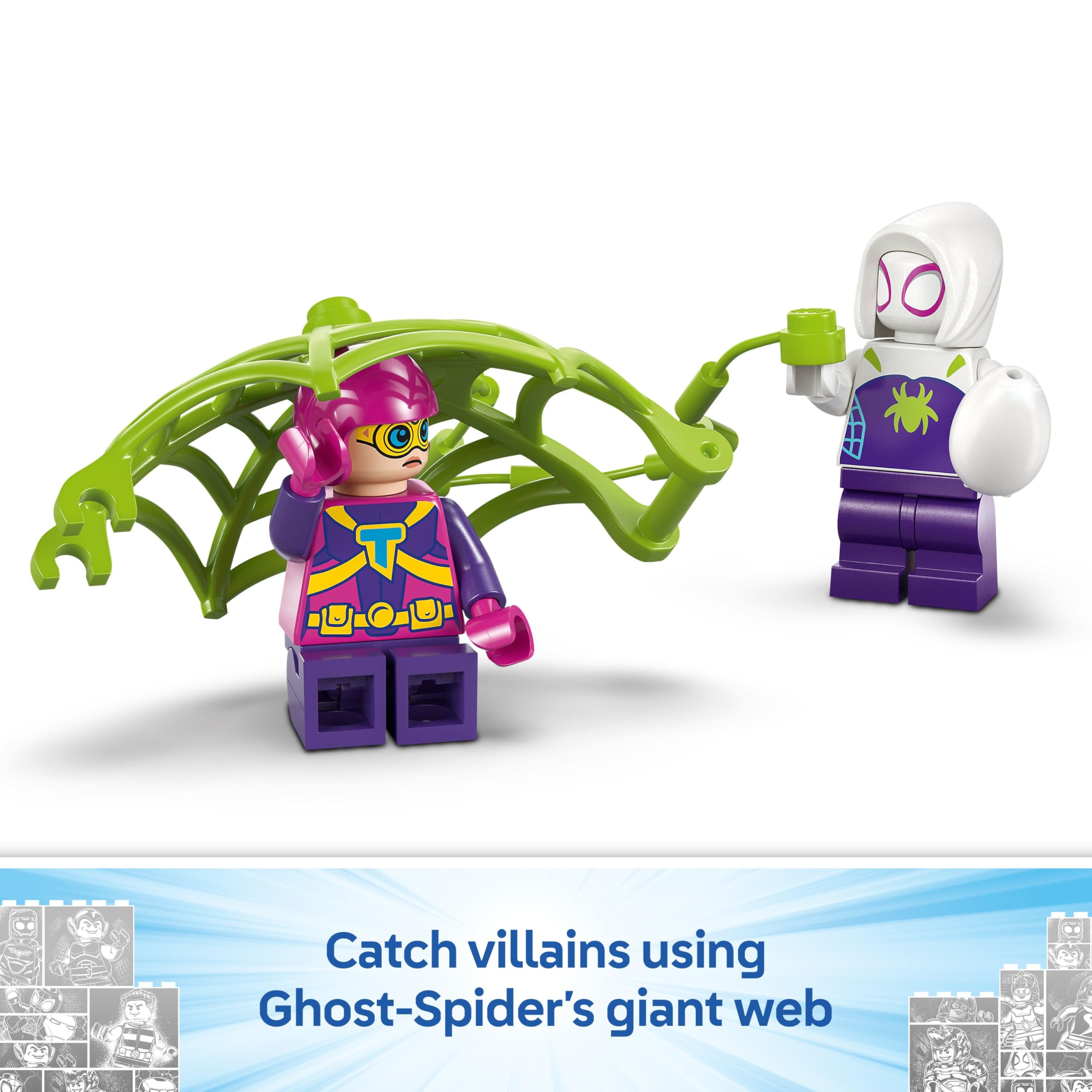LEGO Marvel Spidey and Gobby’s Raptor Battle at Tree House HQ - Building Playset for Ages 4+ 3