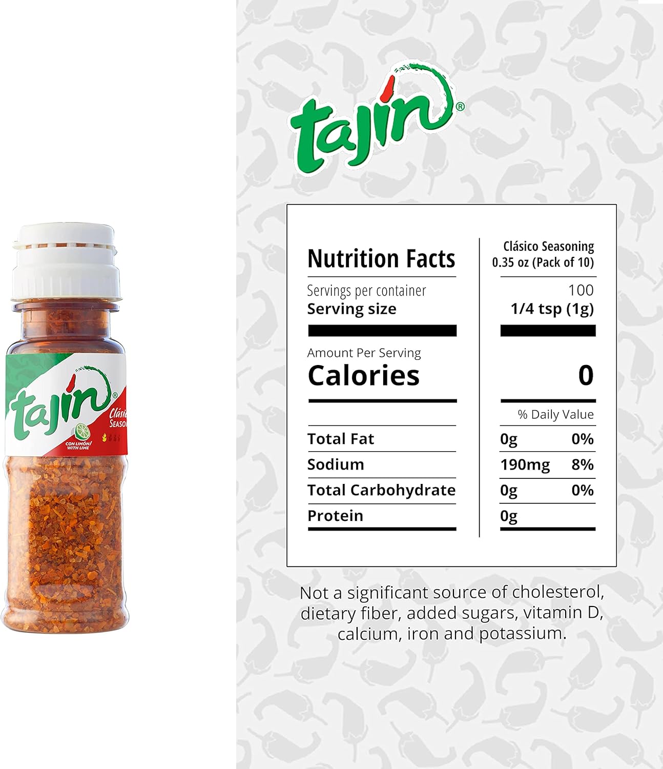 Tajín Clásico Seasoning Mini Pouch 0.35 oz (Pack of 10) – Authentic Mexican Chili Lime Spice 4