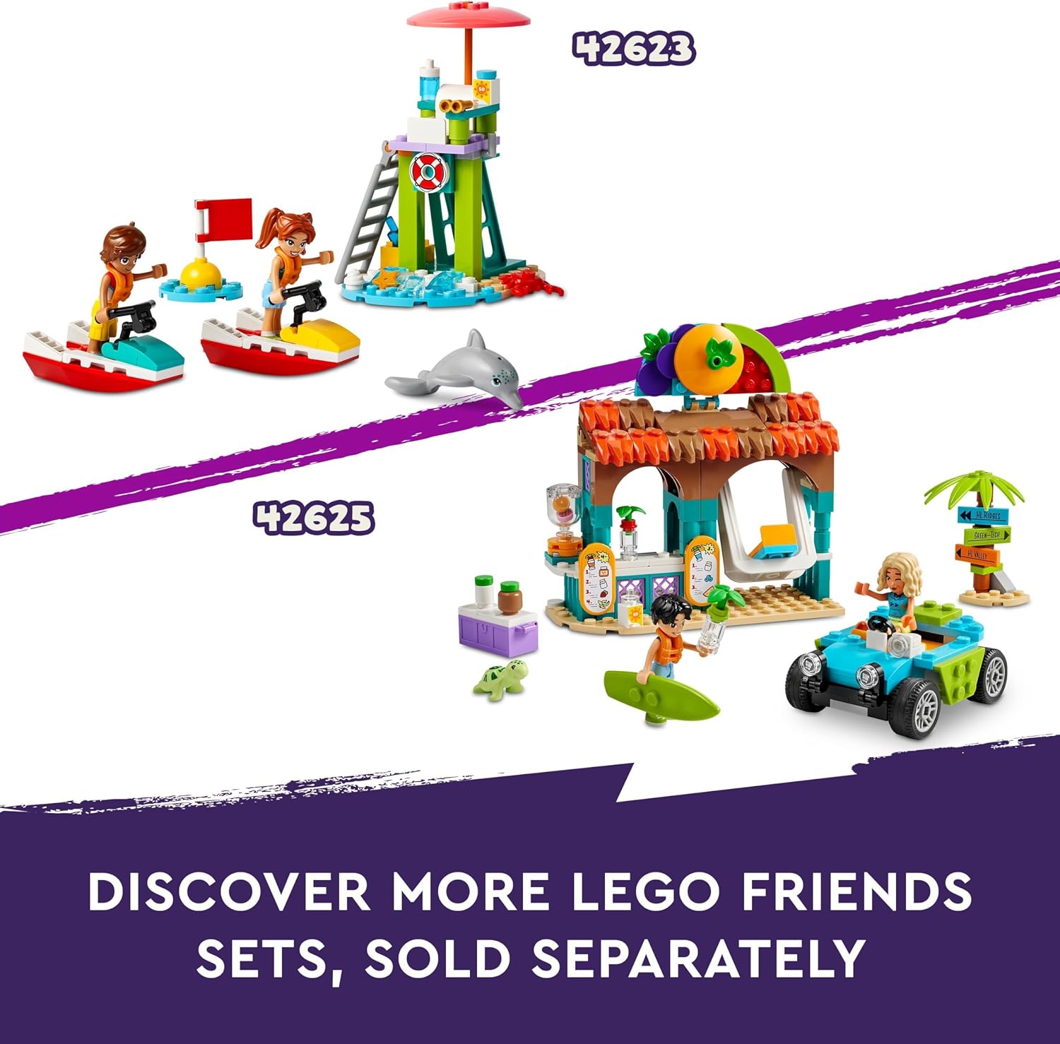 LEGO Friends Heartlake City Water Park Playset - Building Toy for Ages 8+ 3