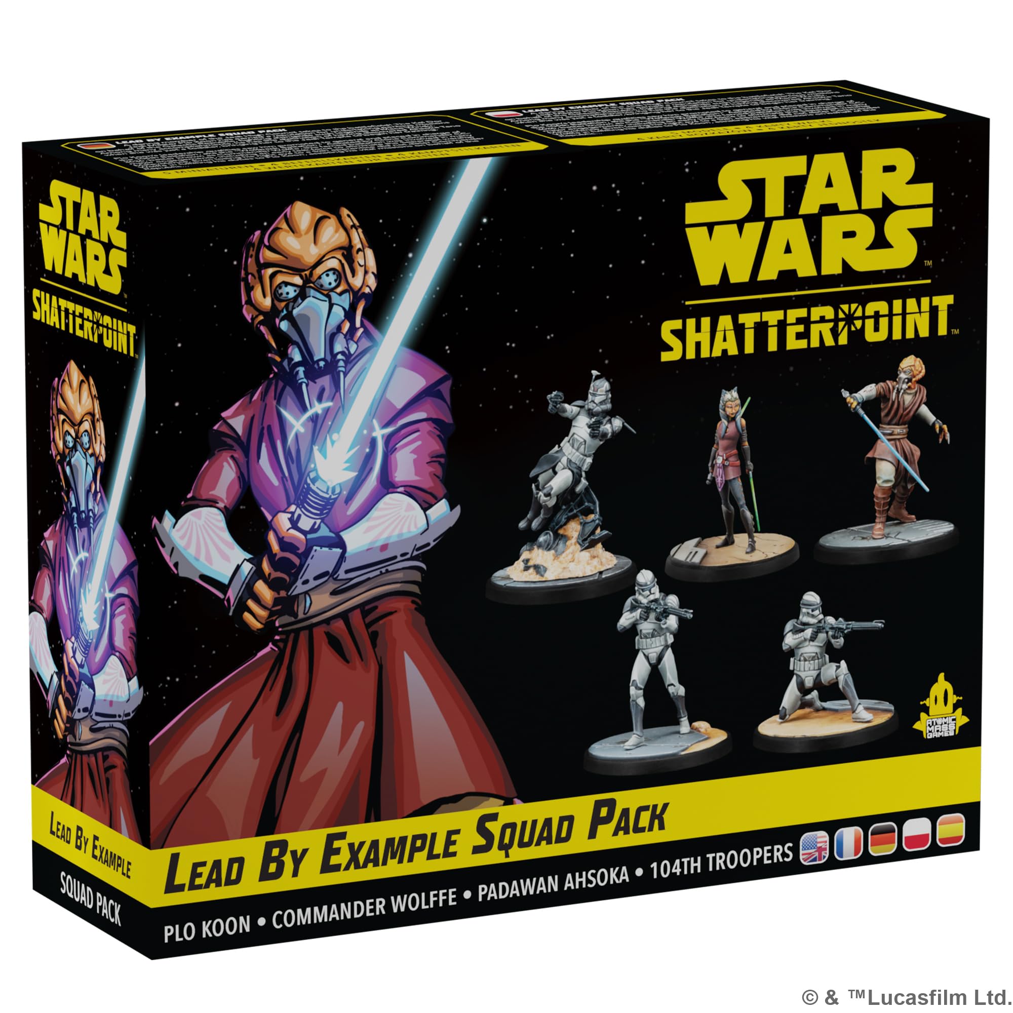 Atomic Mass Games Star Wars Shatterpoint: Lead by Example Squad Pack