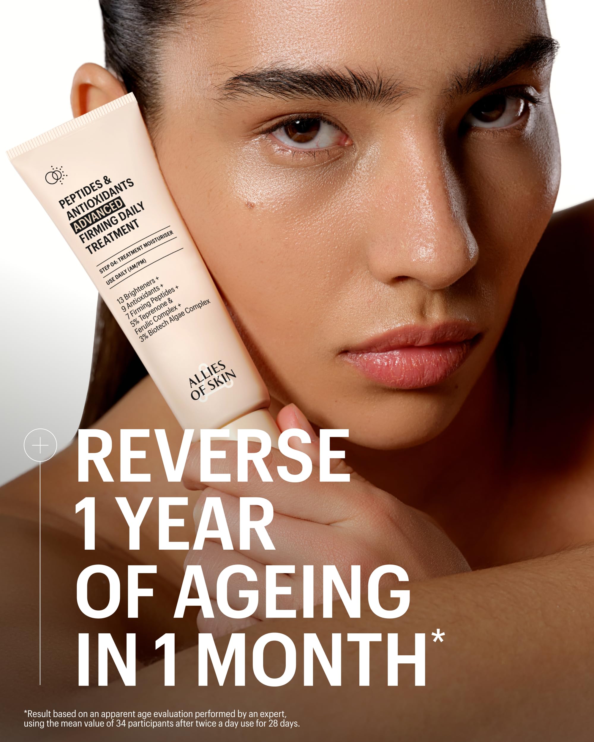 Allies of Skin Peptides & Antioxidants Advanced Firming Daily Treatment Cream | 48 ml | Unscented
