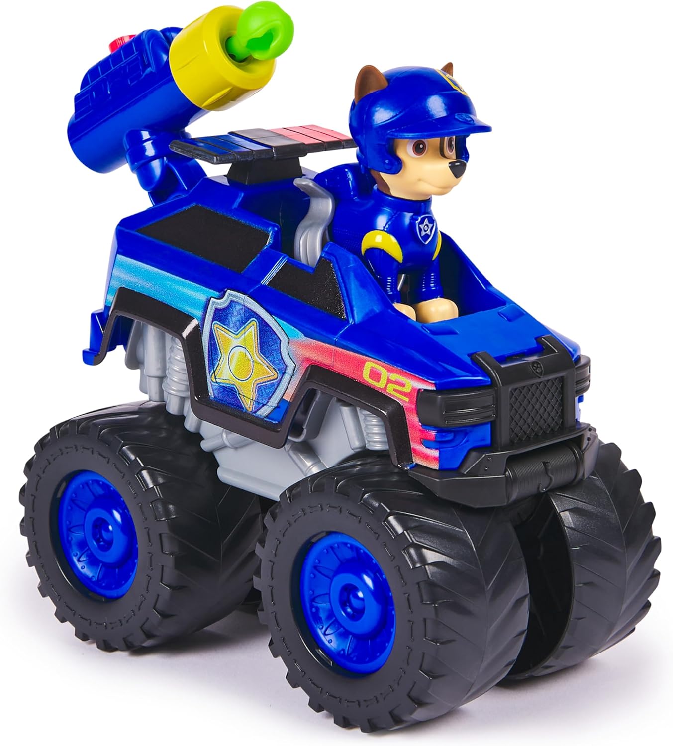 Paw Patrol: Rescue Wheels Chase’s Cruiser - Projectile Launcher Toy Truck with Action Figure 3