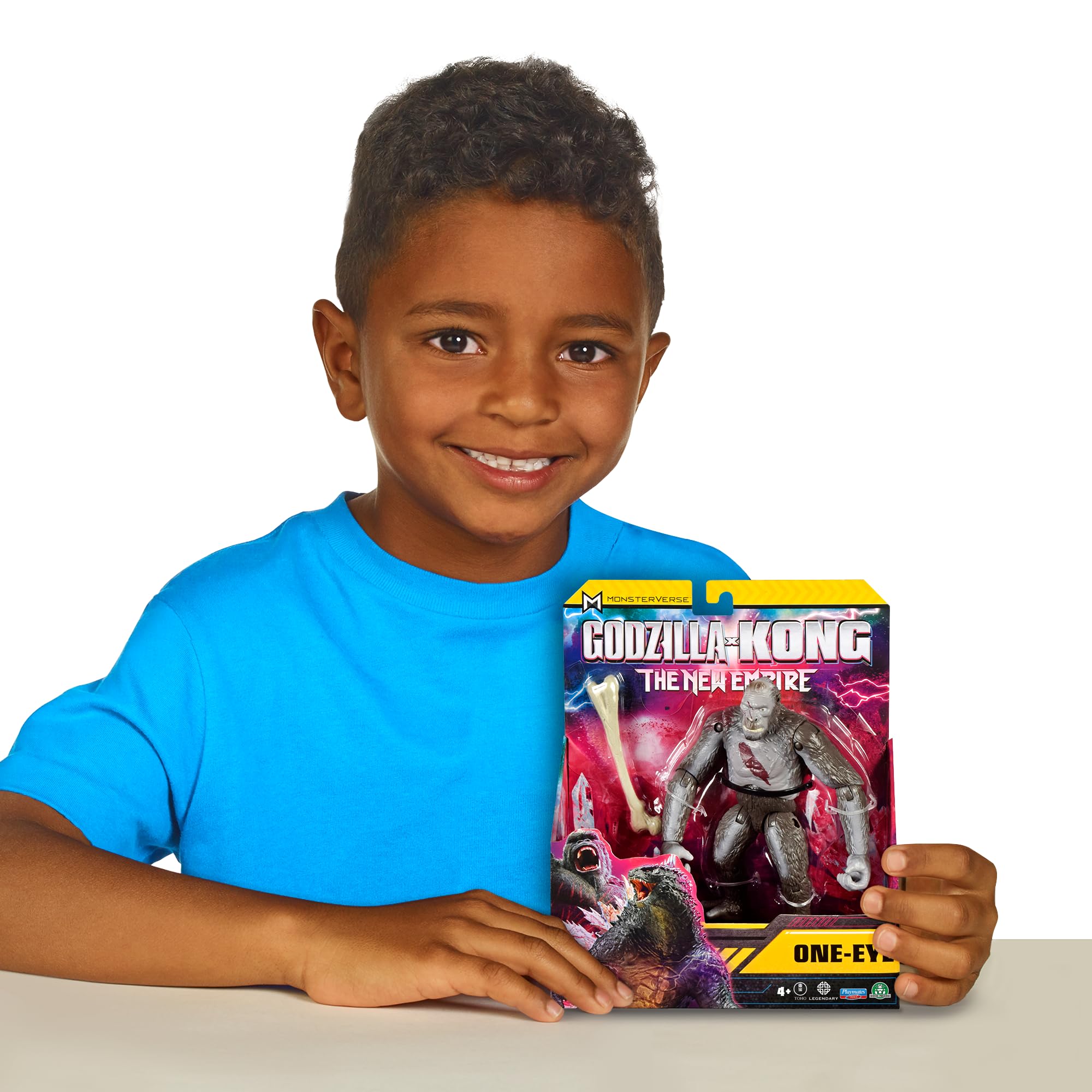 MonsterVerse One-Eye Action Figure - 6-Inch Scale | High Articulation | Plastic