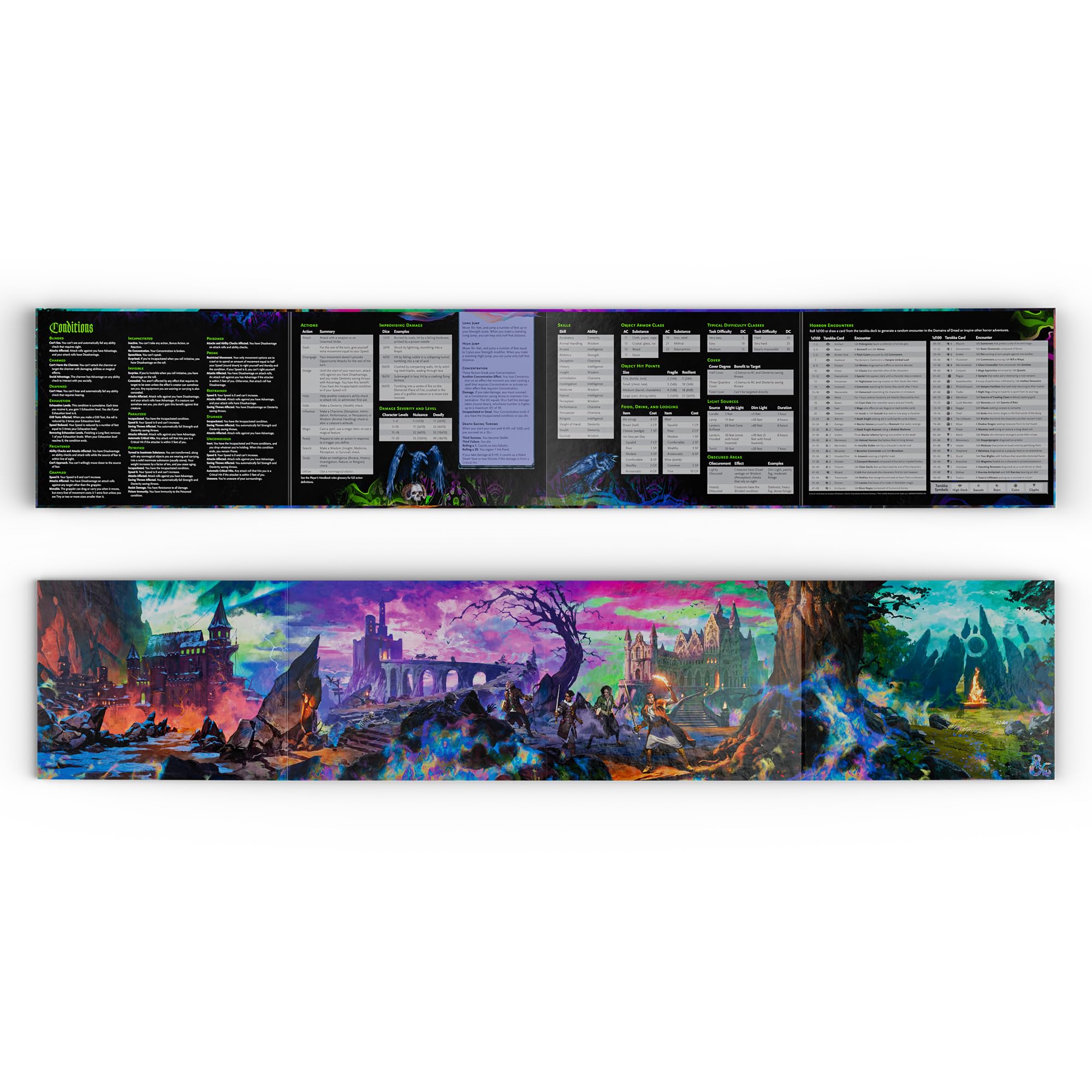 Dungeons & Dragons Ravenloft: The Horrors Within Dungeon Master's Screen | Cardstock | Unisex Adult 3