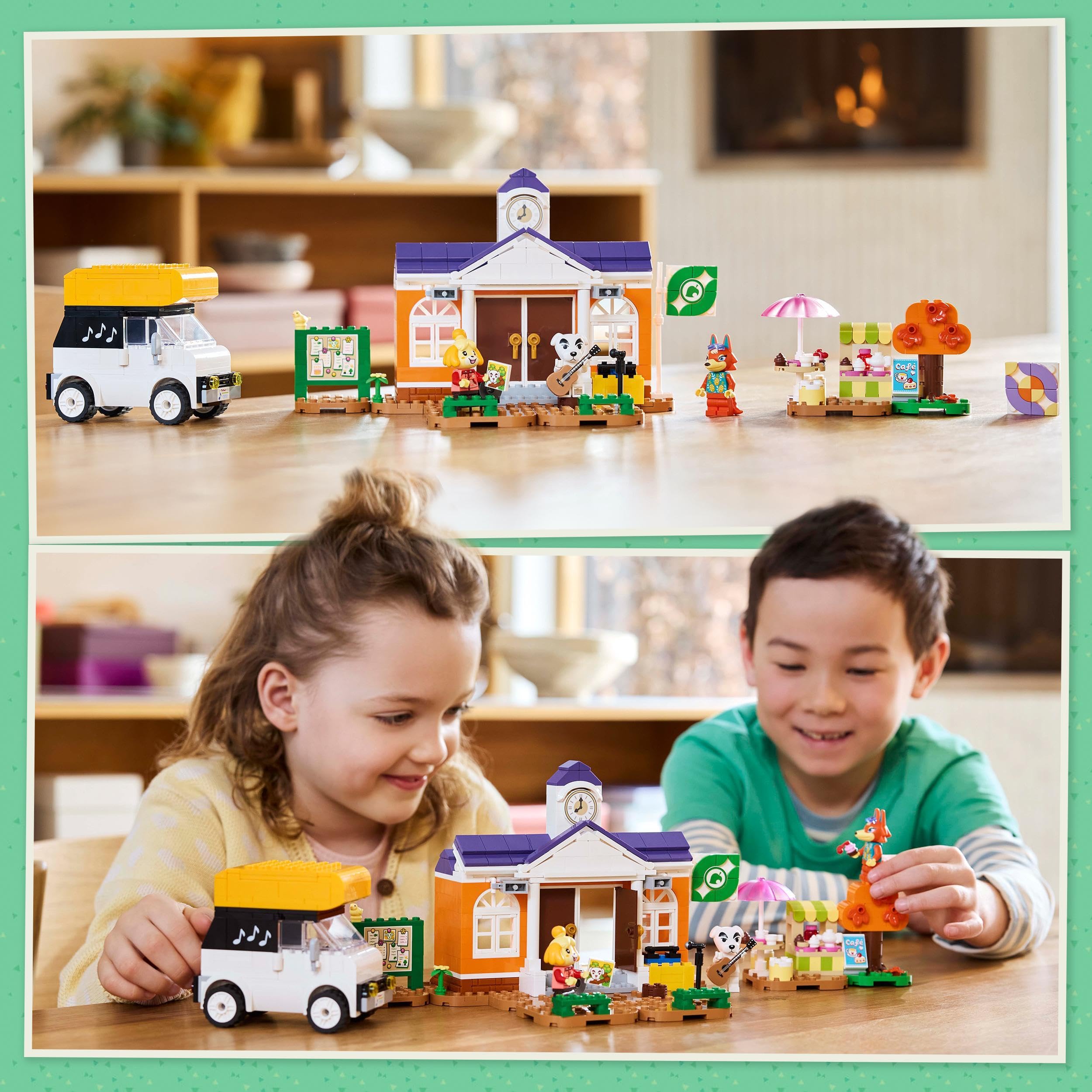 LEGO Animal Crossing K.K.'s Concert in the Plaza Building Toy - 550-Piece Playset for Ages 7+ 6