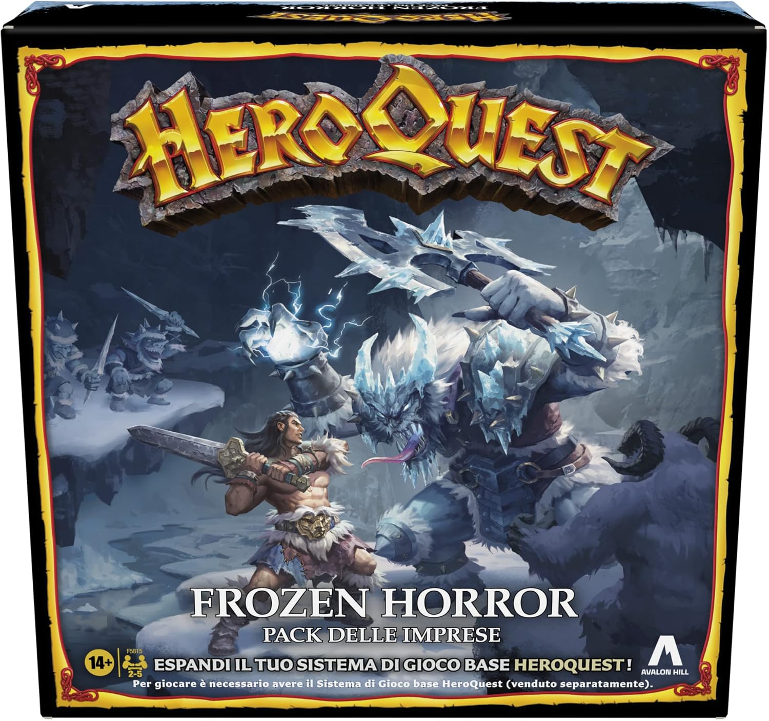 Avalon Hill HeroQuest Frozen Horror Expansion Pack