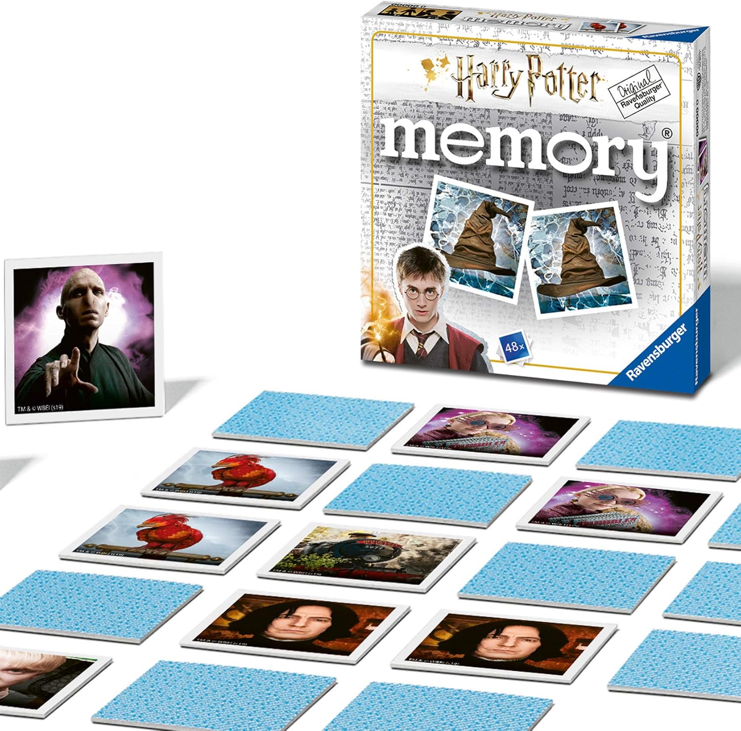 Ravensburger Harry Potter Mini Memory Game - Matching Card Game for Kids