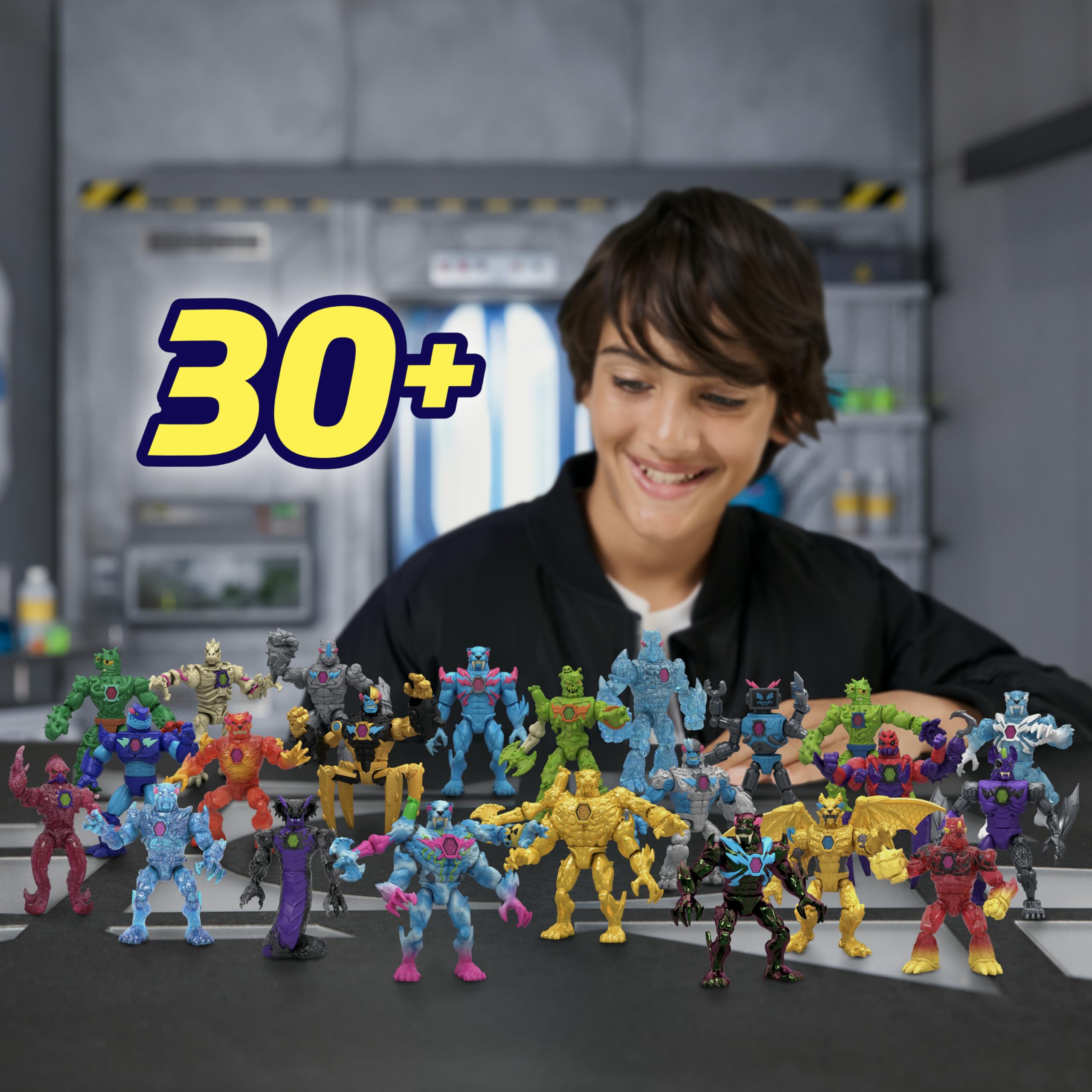 MrBeast Lab Hybrids - Mix & Match Action Figures with Millions of Combinations 6