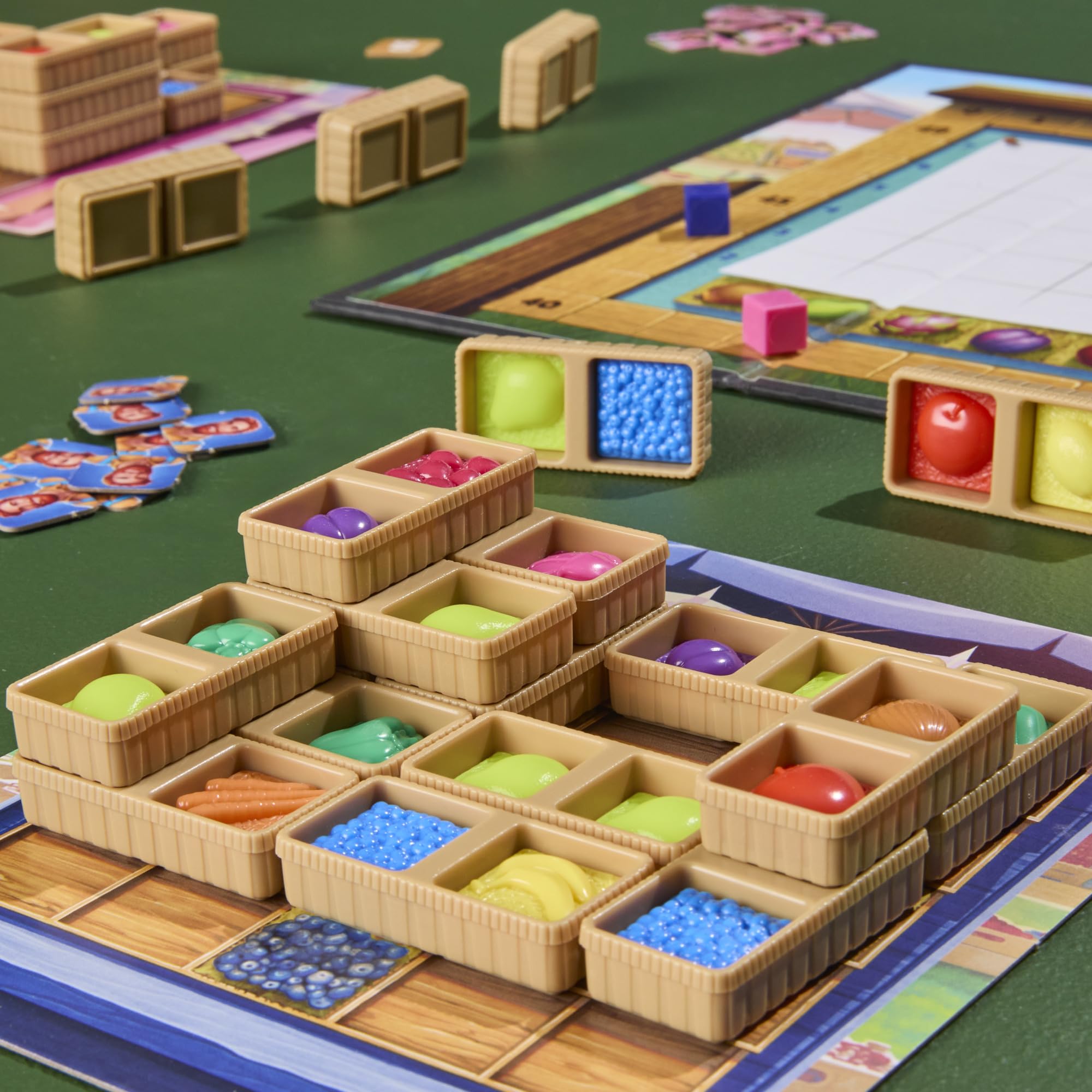 Avalon Hill Market Fresh Board Game - Tile Placement Strategy | 1-4 Players | Ages 8+ 4