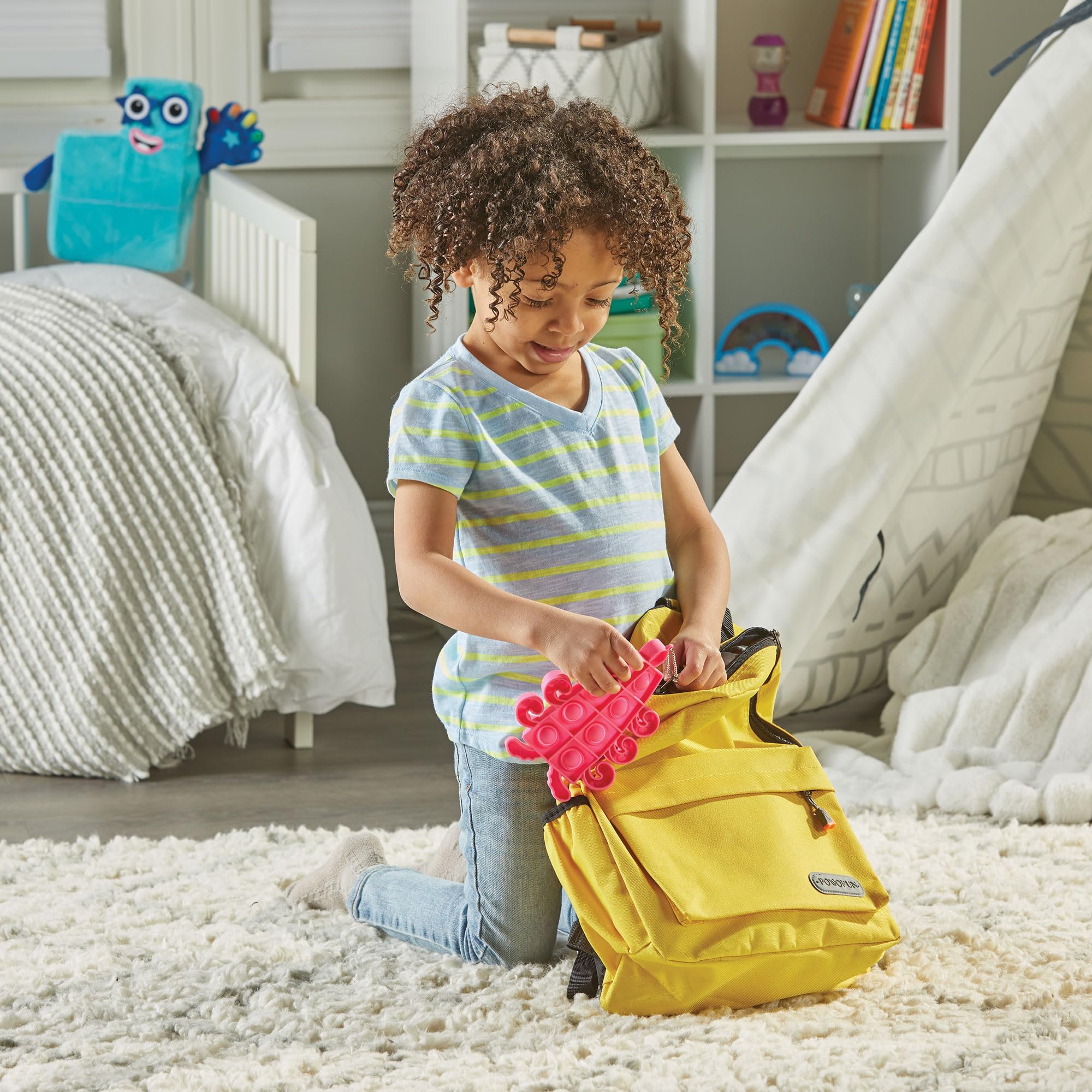 Learning Resources Numberblocks Sensory Bubble Poppers - Educational Fidget Toy for Kids 3+ 6
