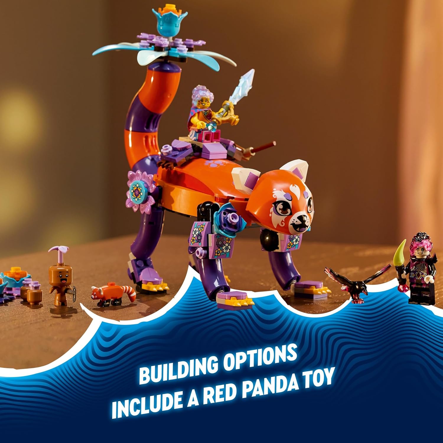 LEGO DREAMZzz Izzie’s Dream Animals Set - Panda, Turtle, Bird Building Toy for Ages 8+ 4