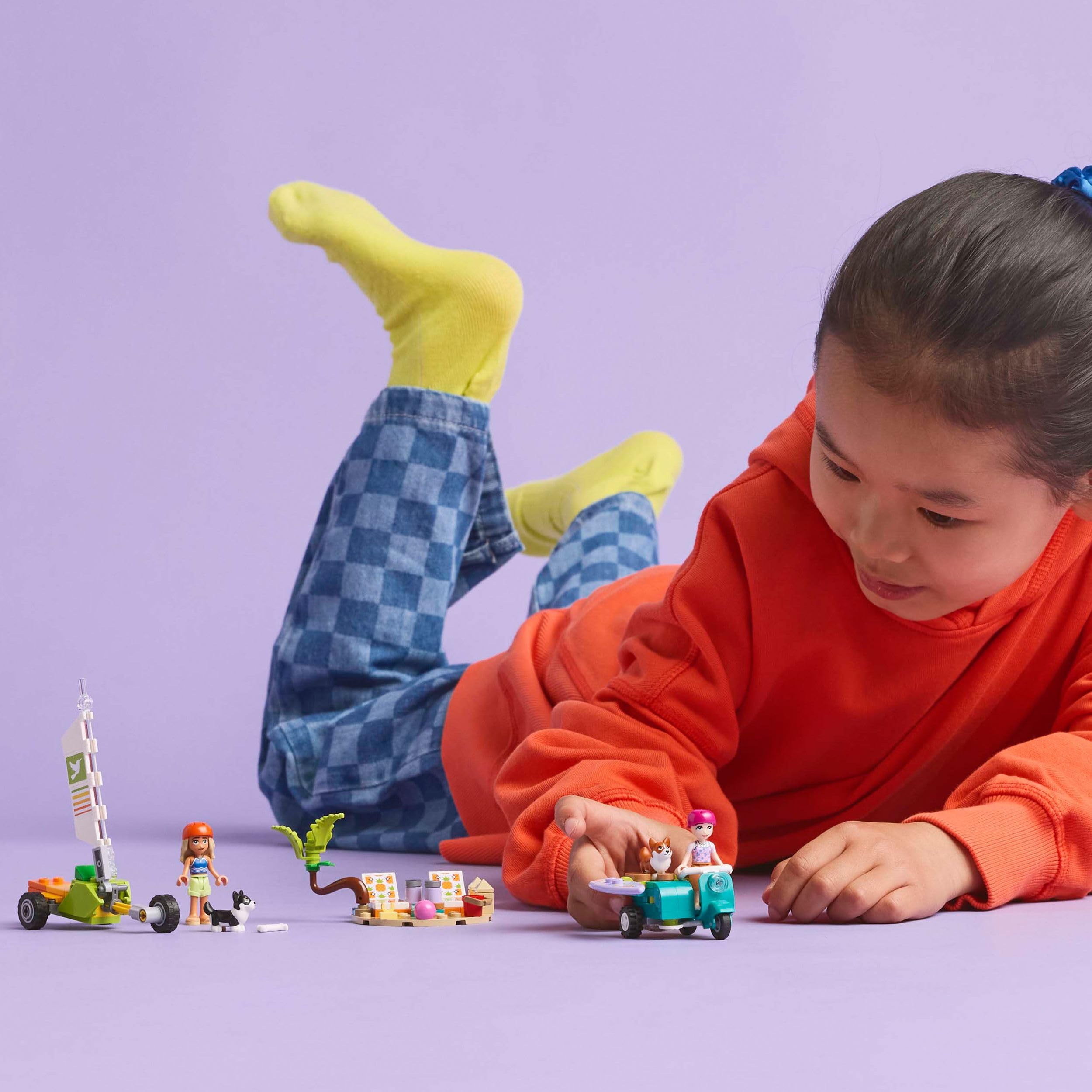 LEGO Friends Surfing Dogs and Scooter Adventure Set - Building Toy with Mini Dolls and Vehicles for Ages 6+ 4