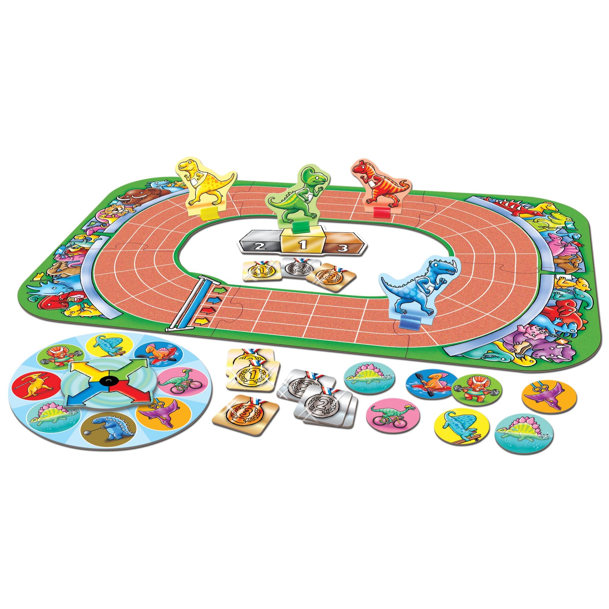 Orchard Toys Dinosaur Race Game Board Game 7