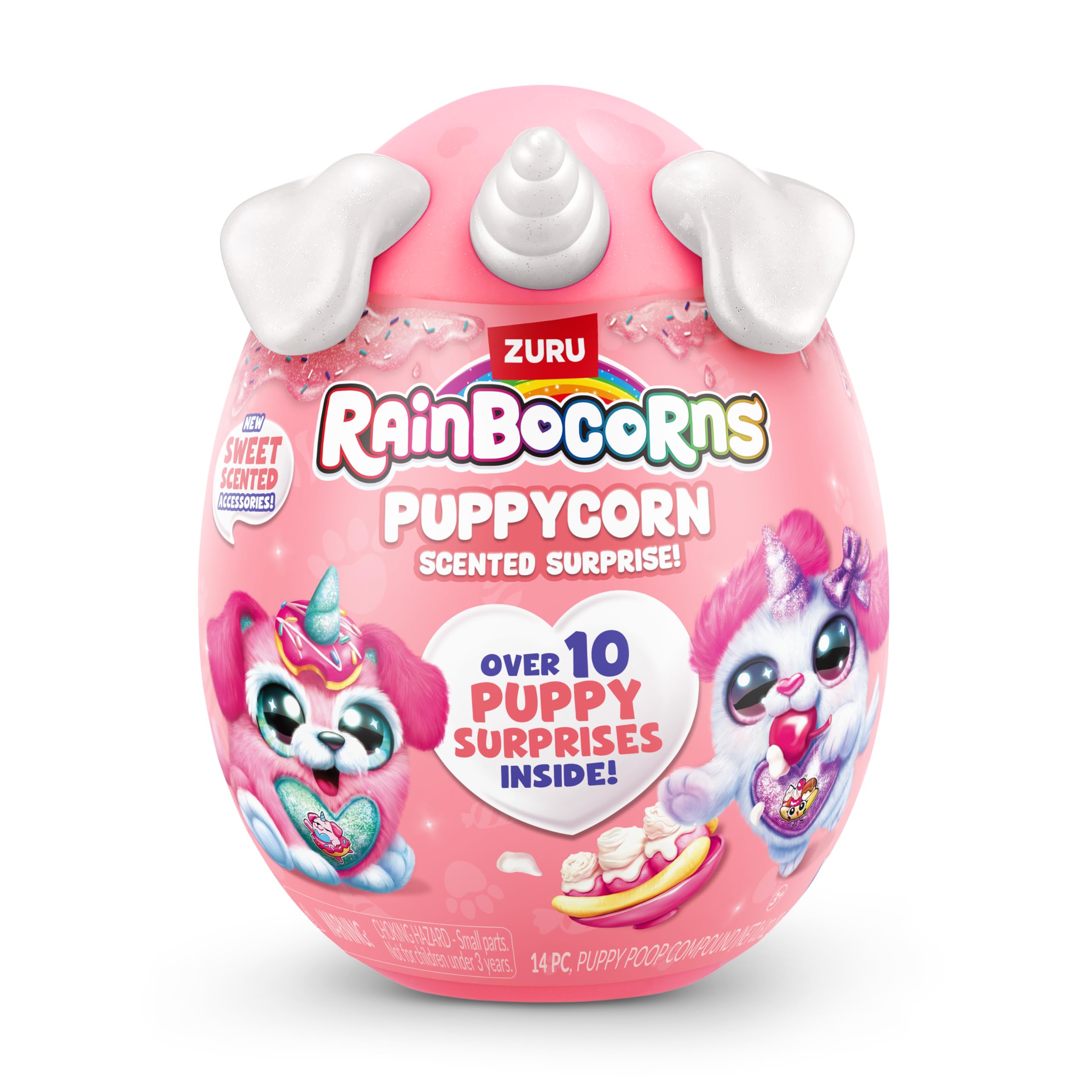 Rainbocorns Puppycorn Scent Surprise Dalmatian Plush Toy by ZURU