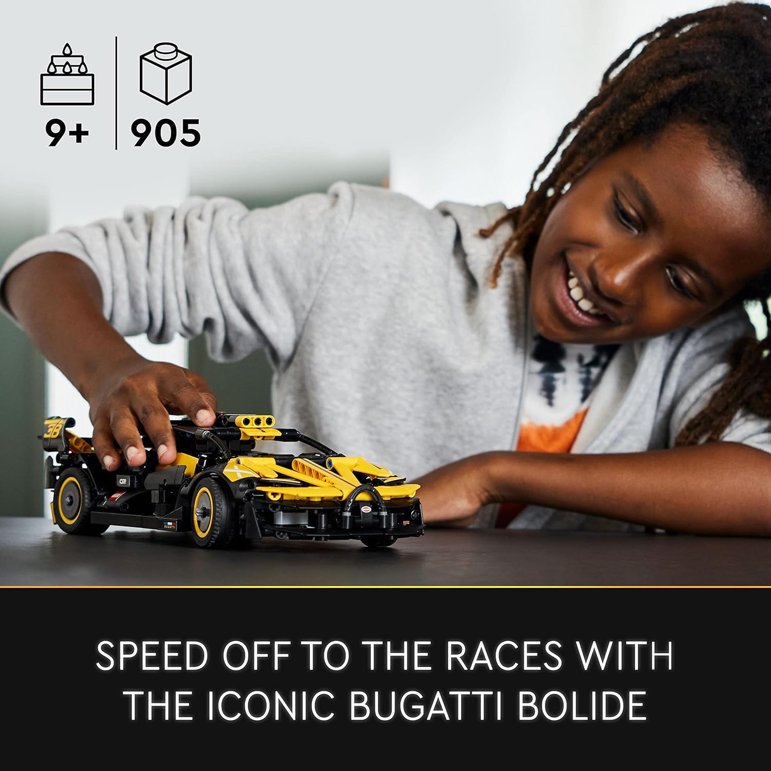 LEGO Technic Bugatti Bolide 42151 Building Set - Working W16 Engine & Scissor Doors for Ages 9+ 4