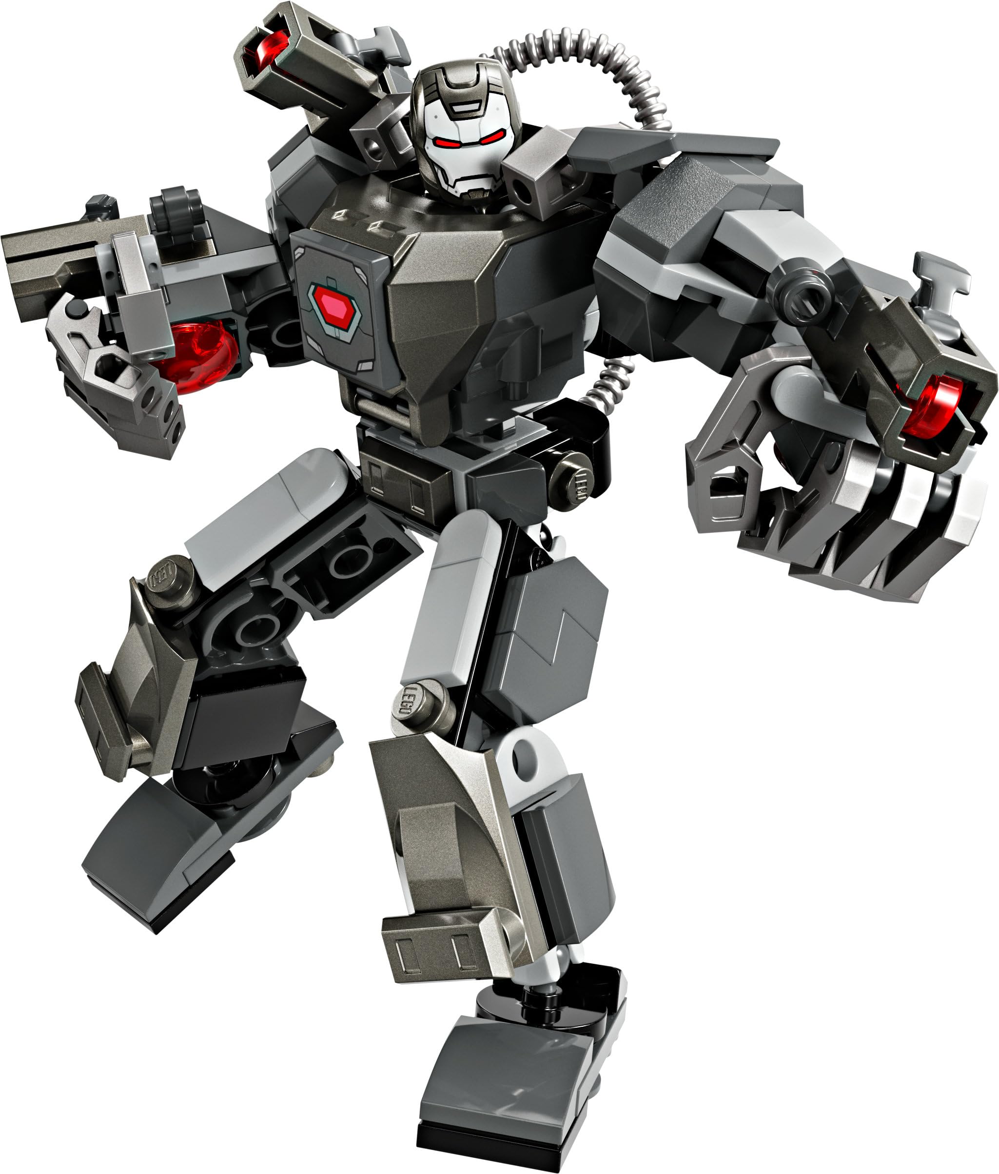LEGO Marvel War Machine Mech Armour - Buildable Action Figure for Kids 6+ 8