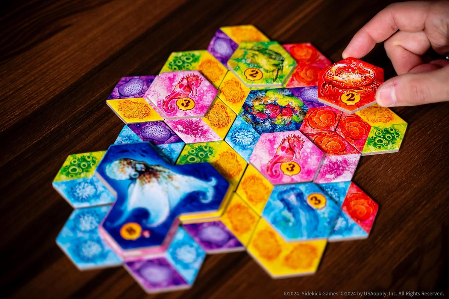 USAopoly Aqua Board Game with Art by Vincent Dutrait 3