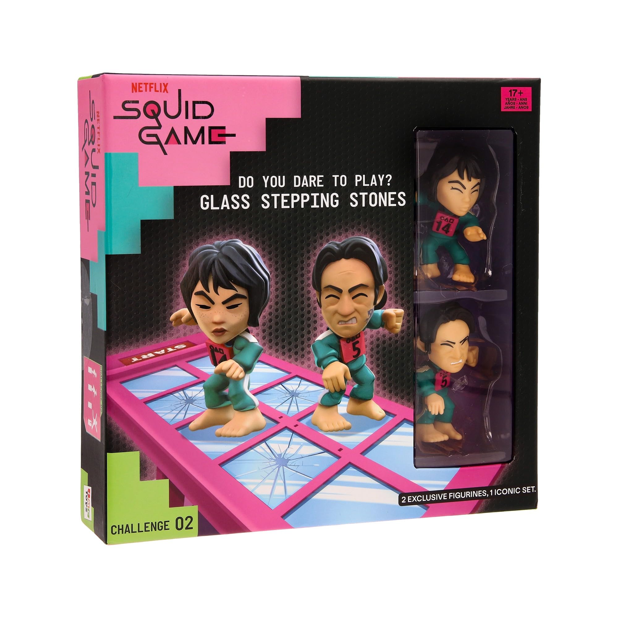 IMC Toys Squid Game - The Glass Tile Challenge Game Set with Figurines 6