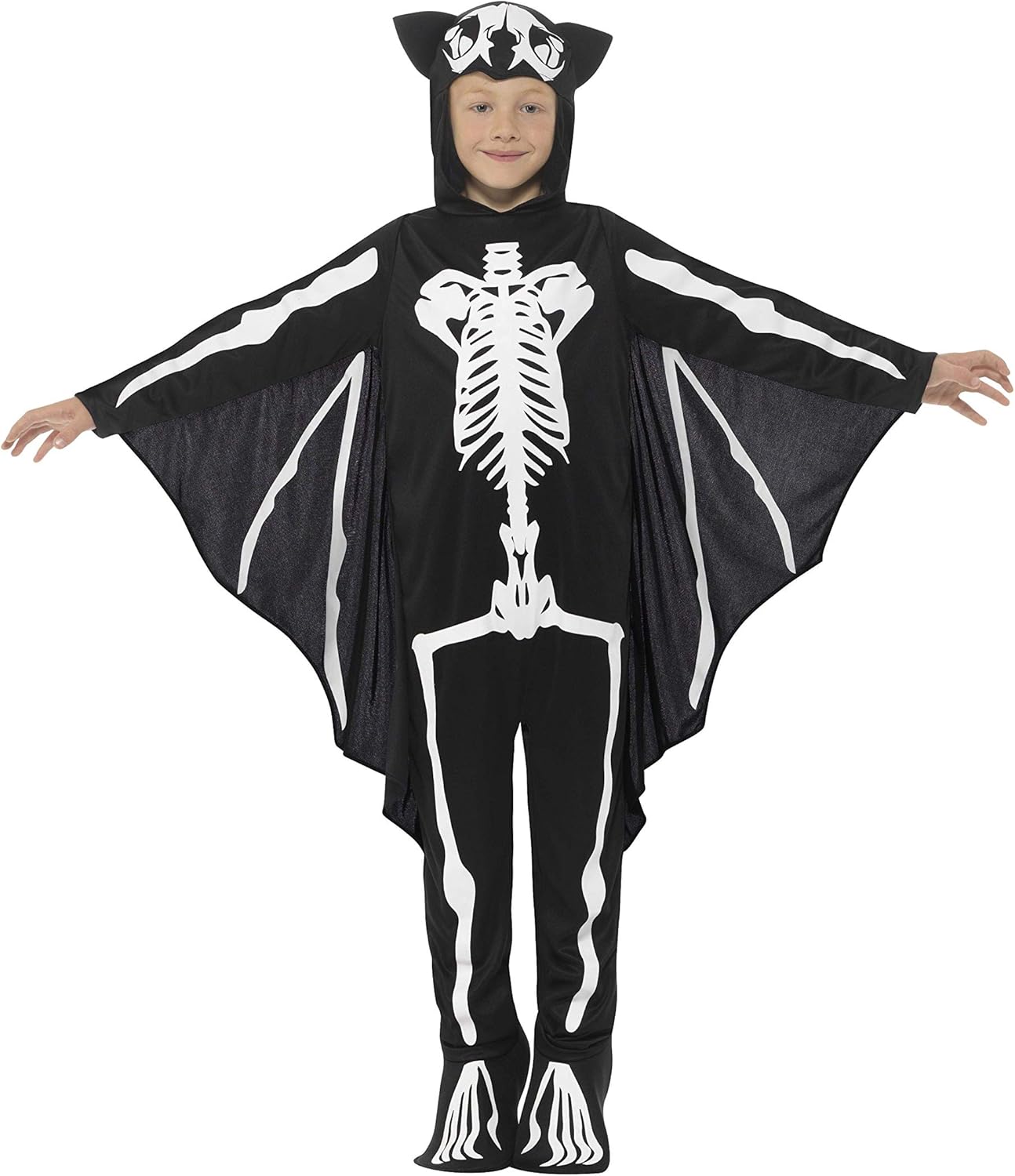 Smiffys Bat Skeleton Costume - Small (Ages 10-12) 4