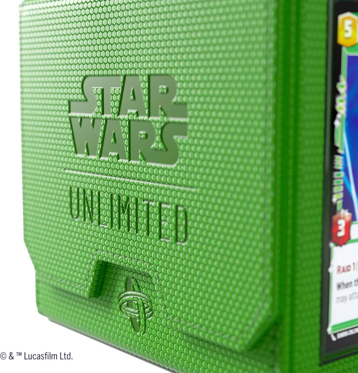 Gamegenic Star Wars Unlimited Deck Pod – Grünes Sammelkarten-Zubehör 5