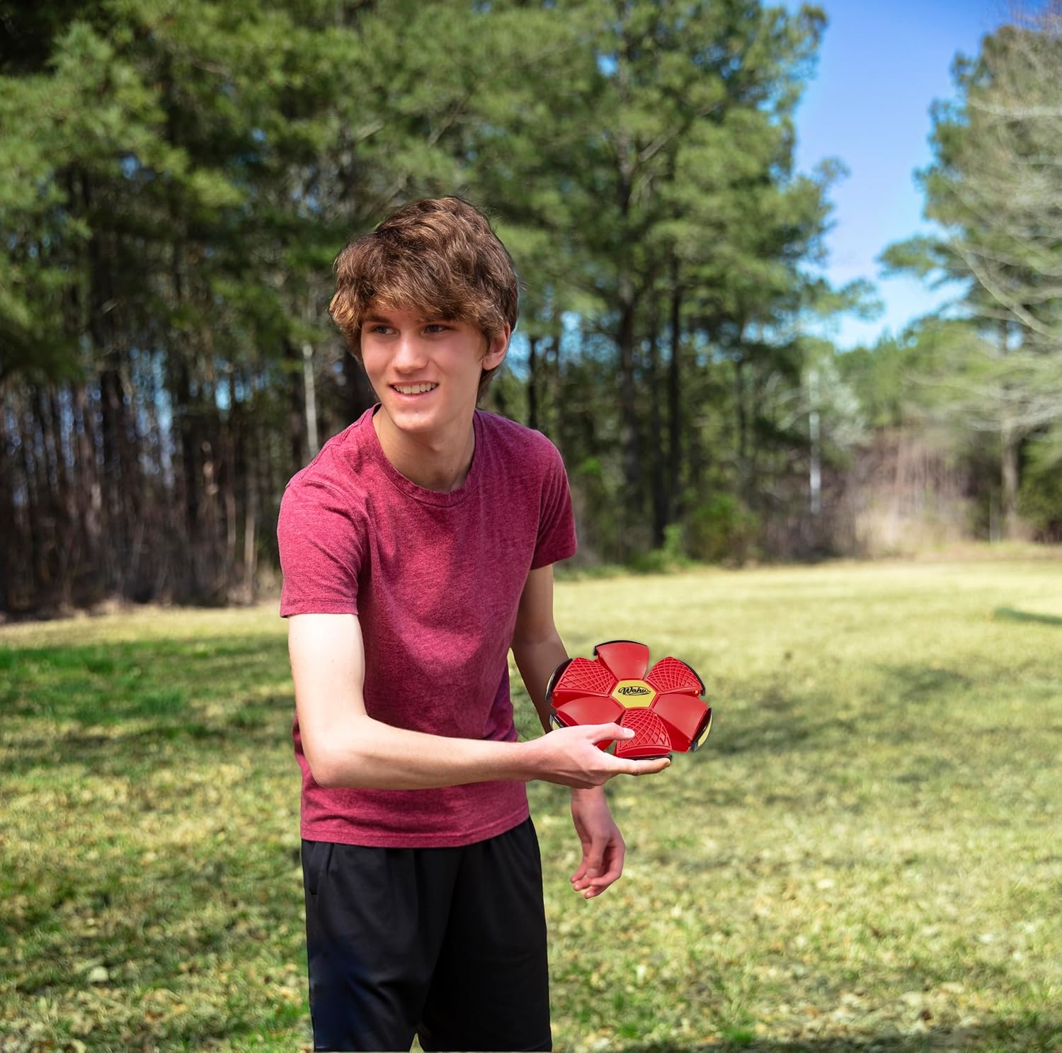 Wahu Phlat Ball Junior - Transforming Disc to Ball Toy for Kids Ages 6+ 4