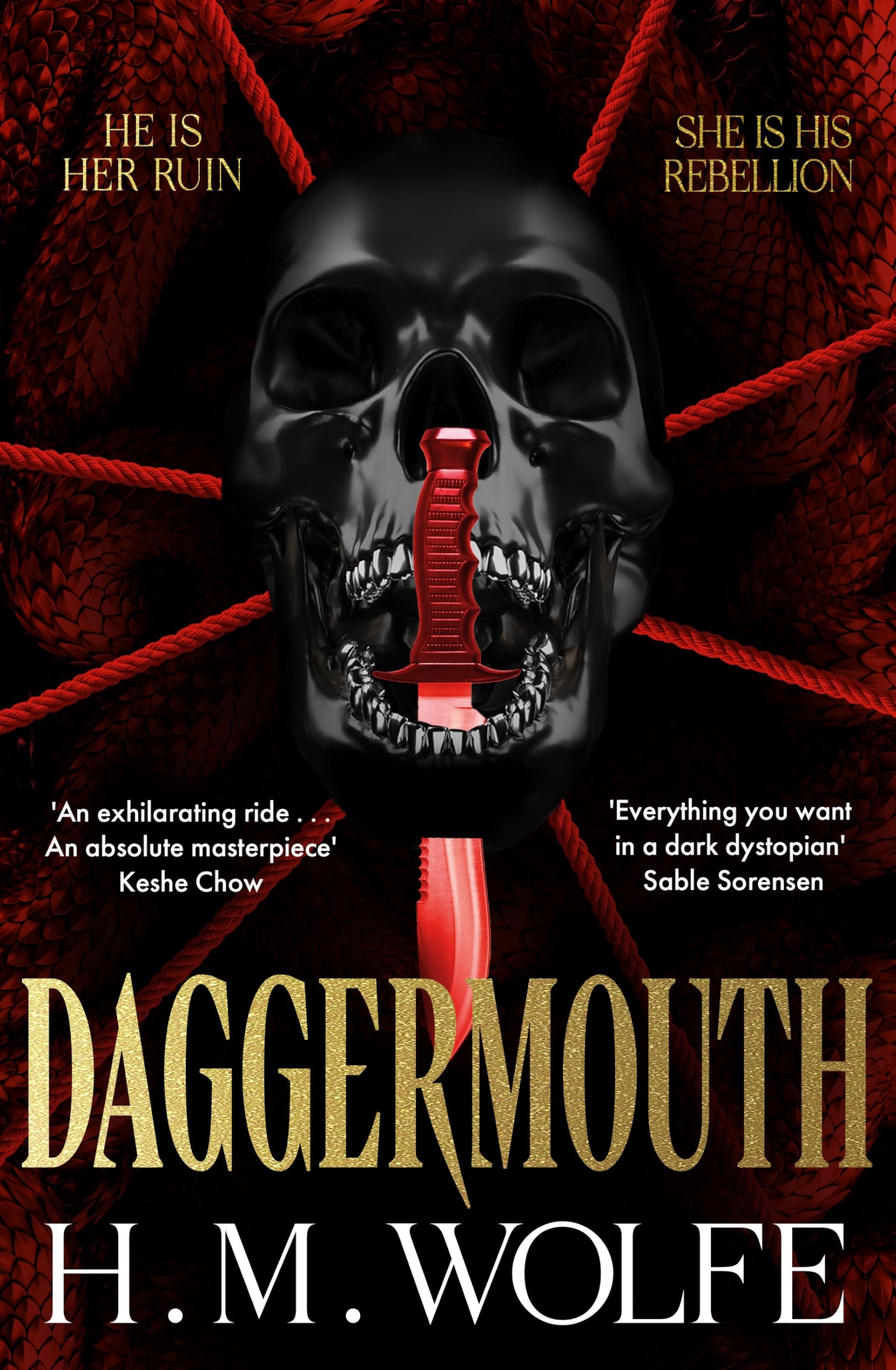 Wolfe, H. M. - Daggermouth: Dark Dystopian Romance | Hardcover | English 1