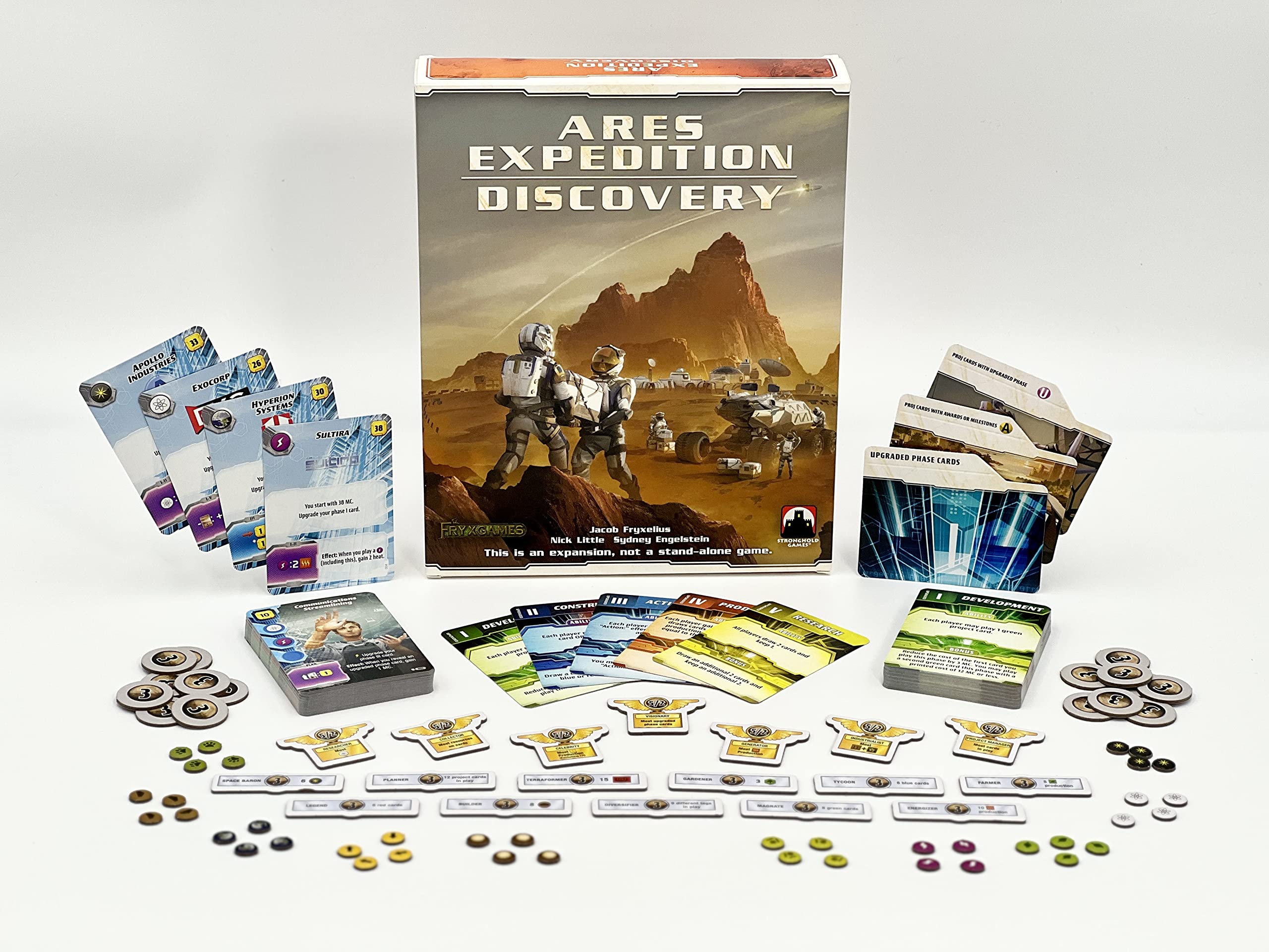 Stronghold Games Terraforming Mars Ares Expedition: Discovery Expansion