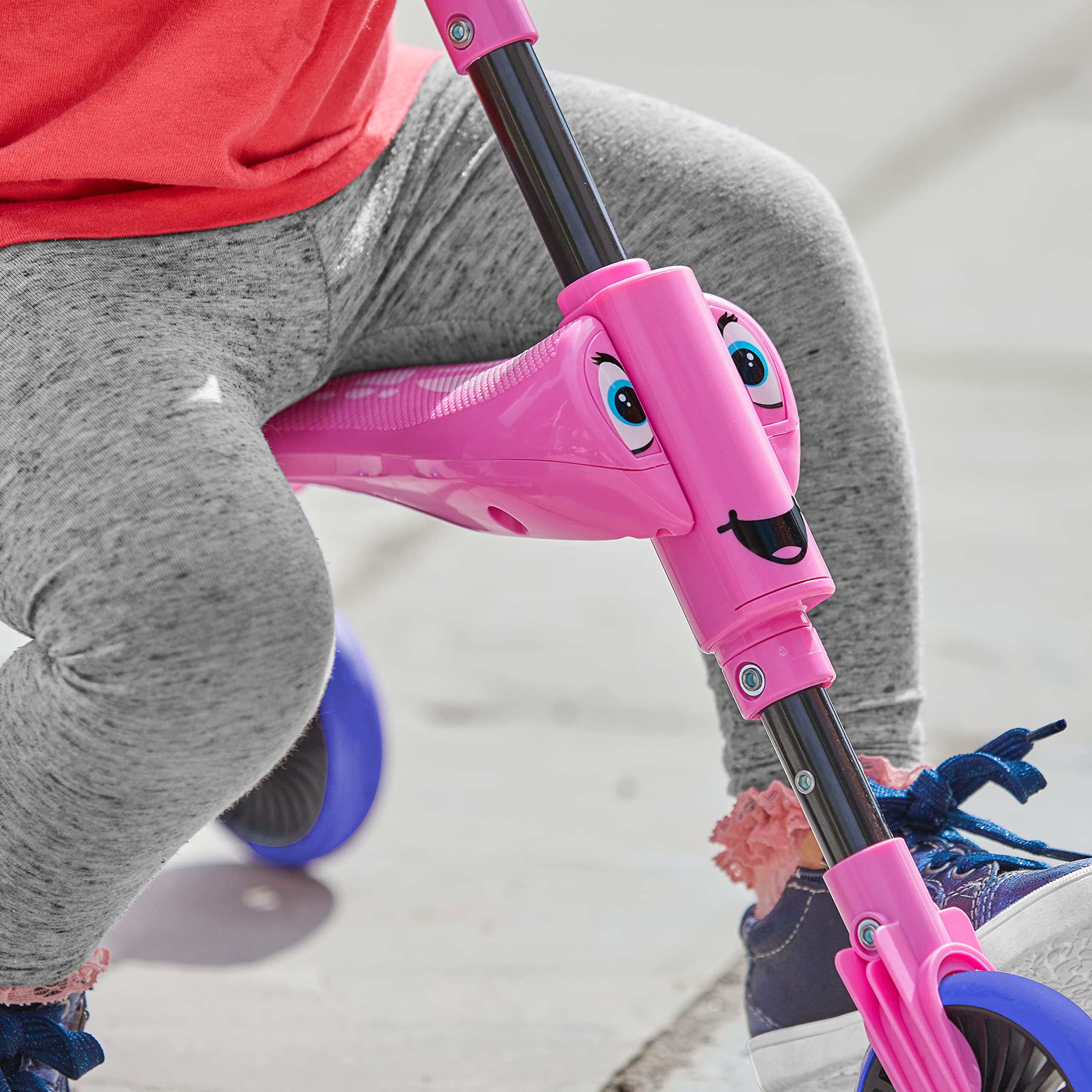 Scuttlebug 3-Wheel Foldable Ride-On Tricycle - Butterfly Design for 1+ Year Olds 5