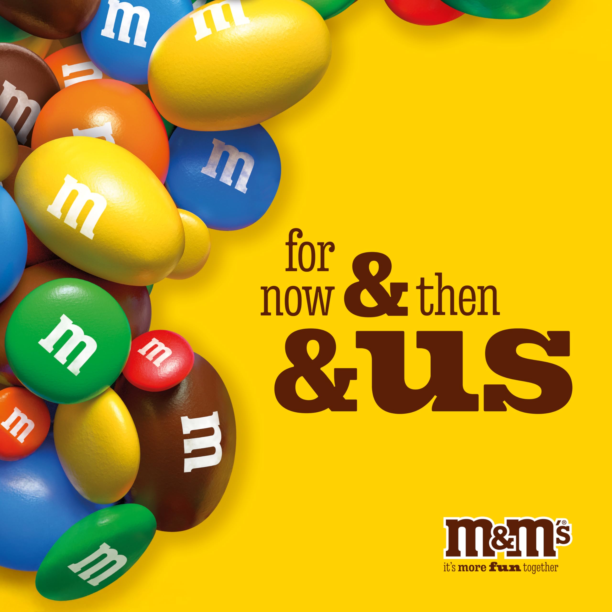 M&M's Peanut Milk Chocolate Party Bulk Bag - 800g Snack Pack 9