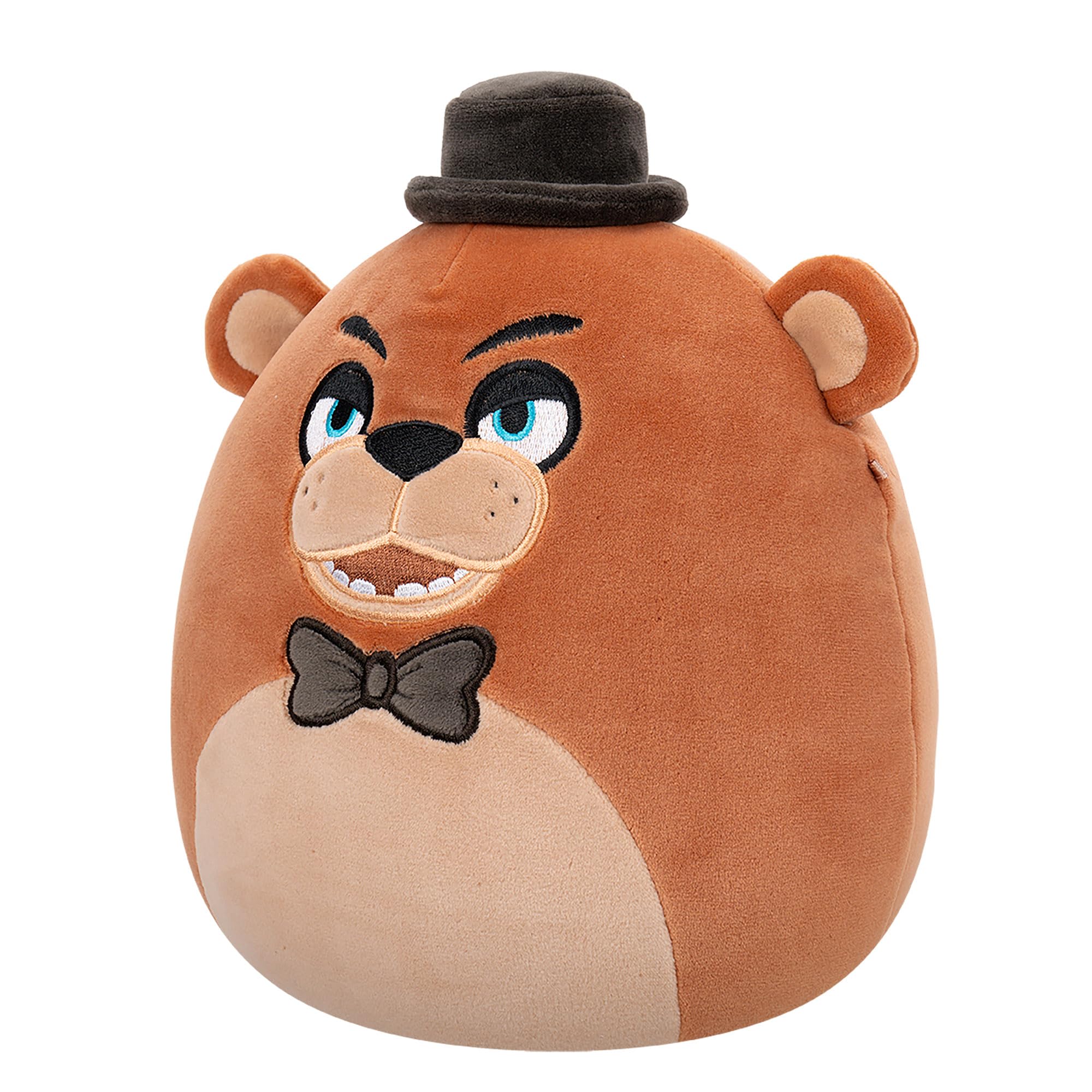 Squishmallows 8-Inch Classic Freddy Plush - Five Nights at Freddy’s Collectible Soft Toy for Kids 3+ 4