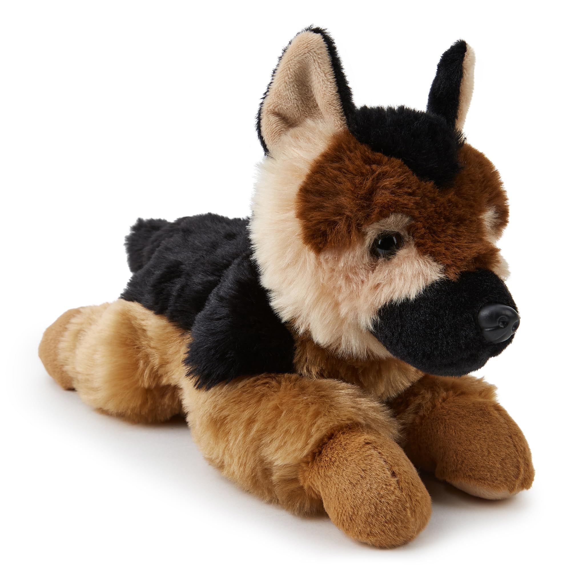 Zappi Co German Shepherd Plush Toy - 28cm Cuddly Dog | Recycled Material | Washable 3