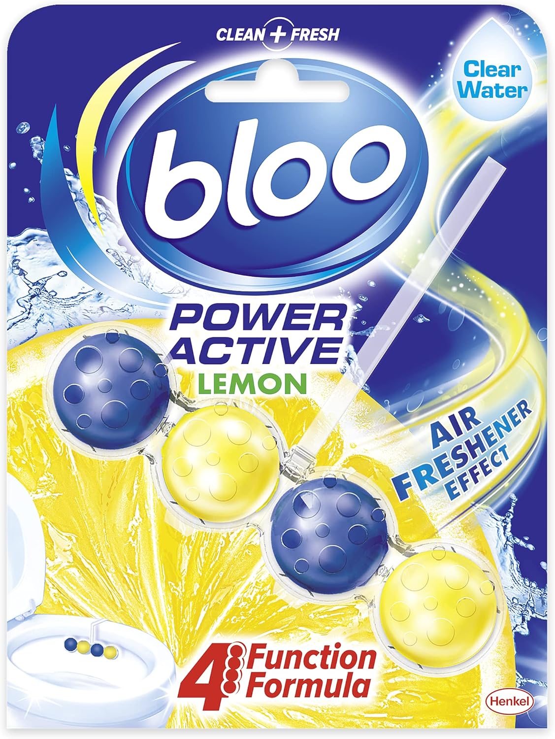 Bloo Power Active - Toilet Rim Block (50g)