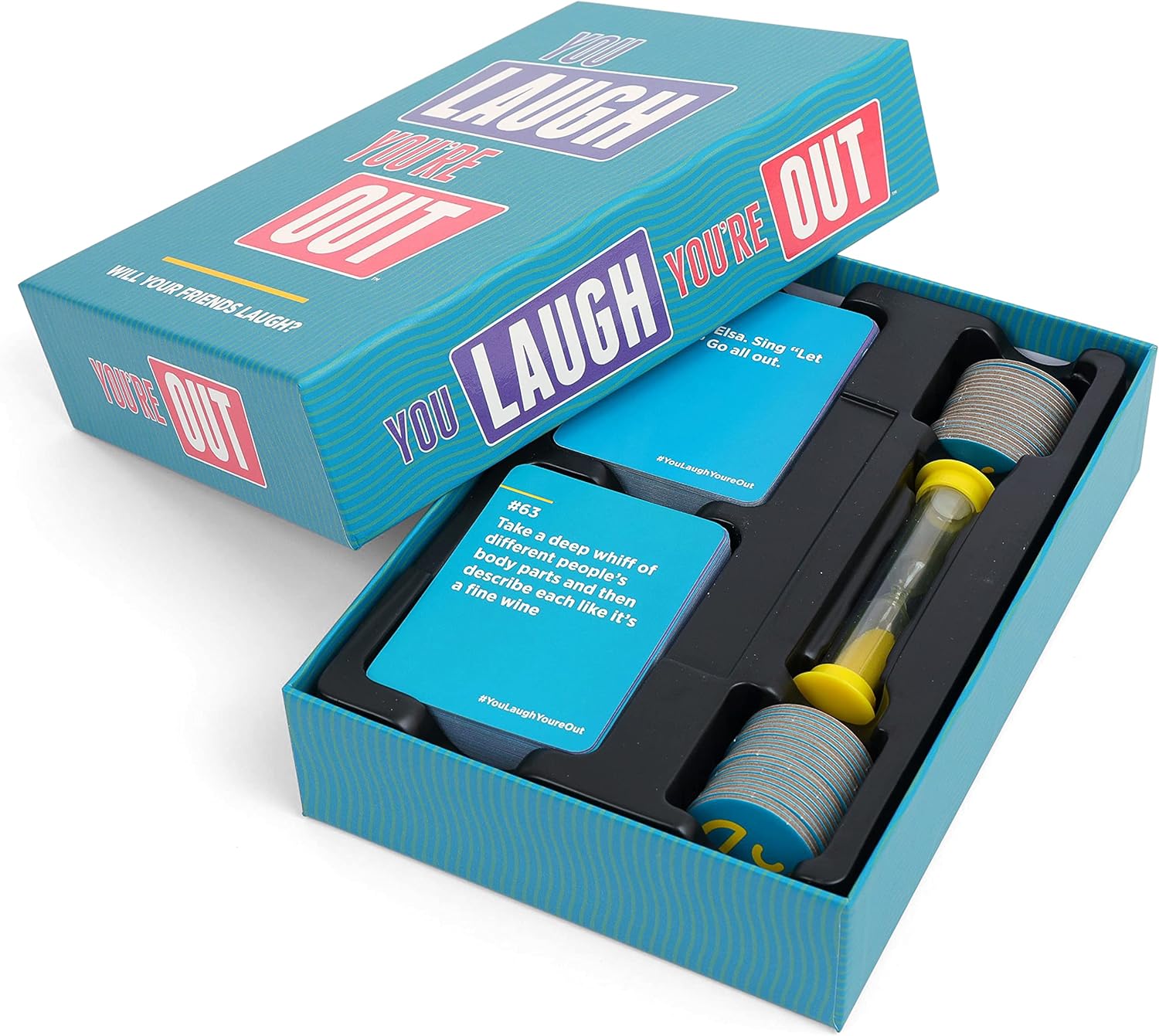 DSS Games You Laugh You're Out - A Family Party Card Game 3