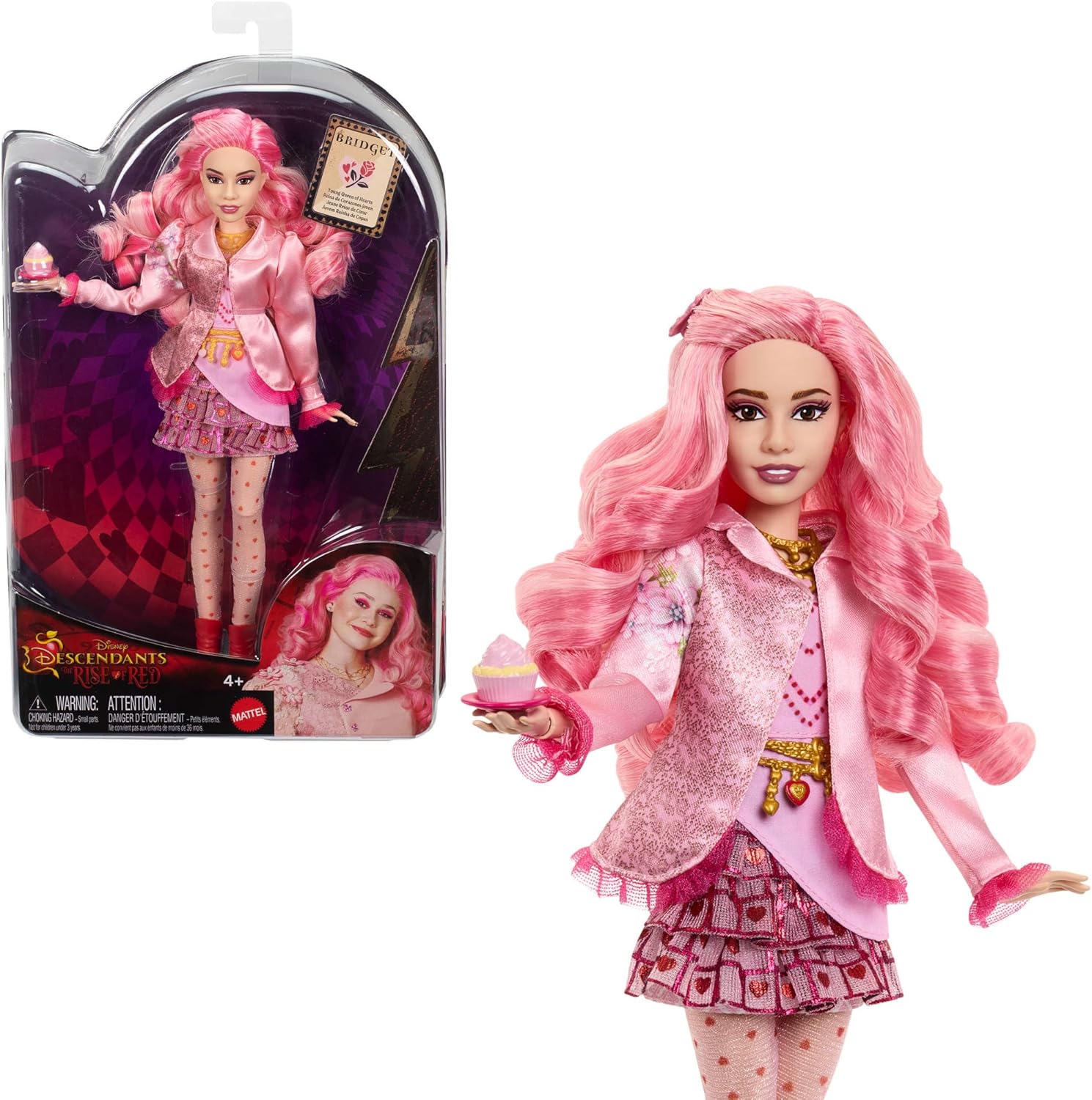 Disney Descendants: The Rise of Red Bridget Young Queen of Hearts Fashion Doll - 4+ Years