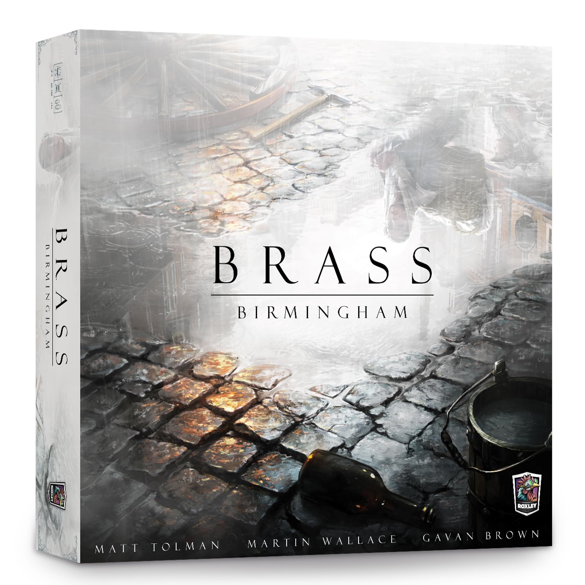 Roxley Brass: Birmingham Board Game | Ages 14+ | 2-4 Players | 120 Minute Play Time