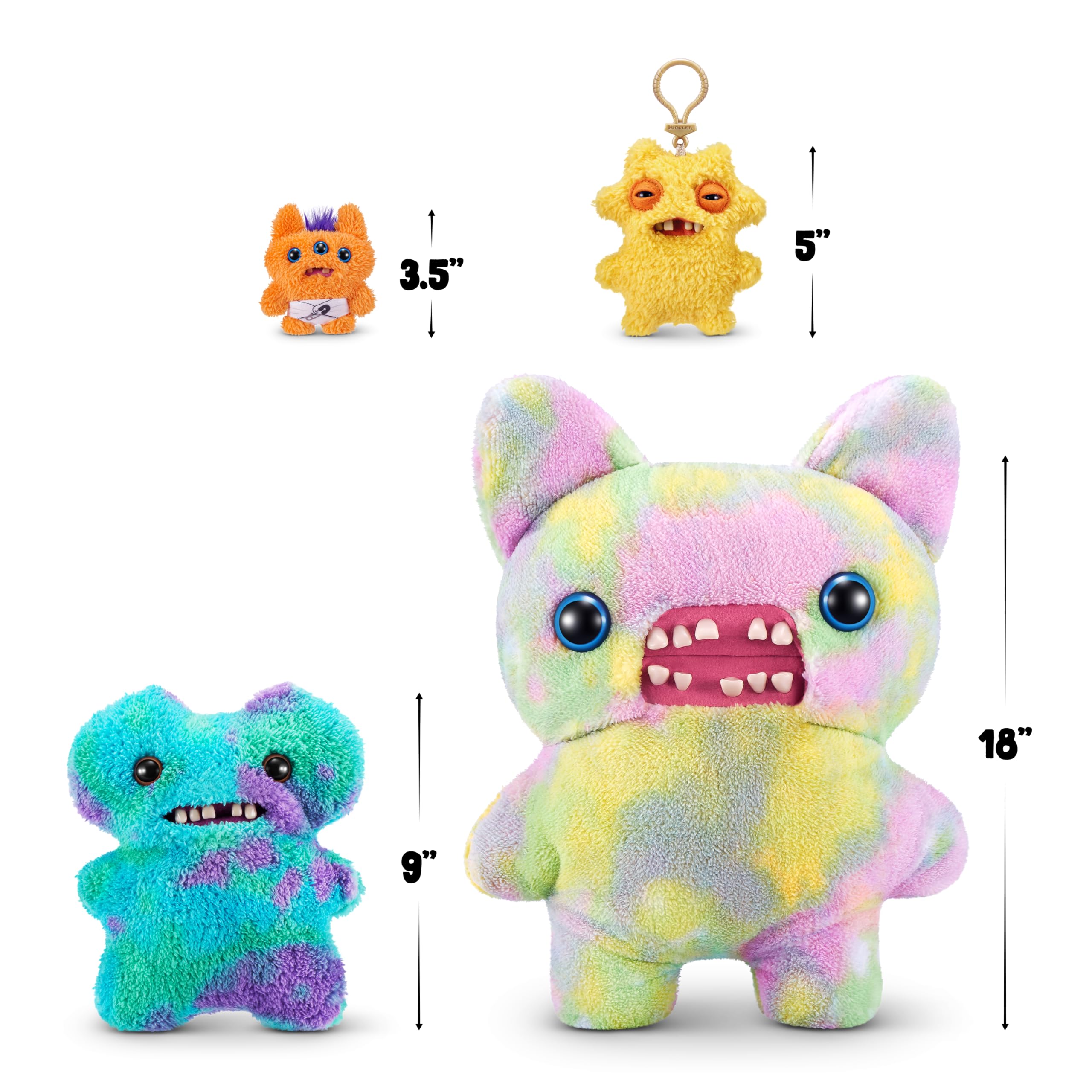 Fuggler Laboratory Misfits by ZURU - 9" Funny Ugly Monster Plush Collectible 7