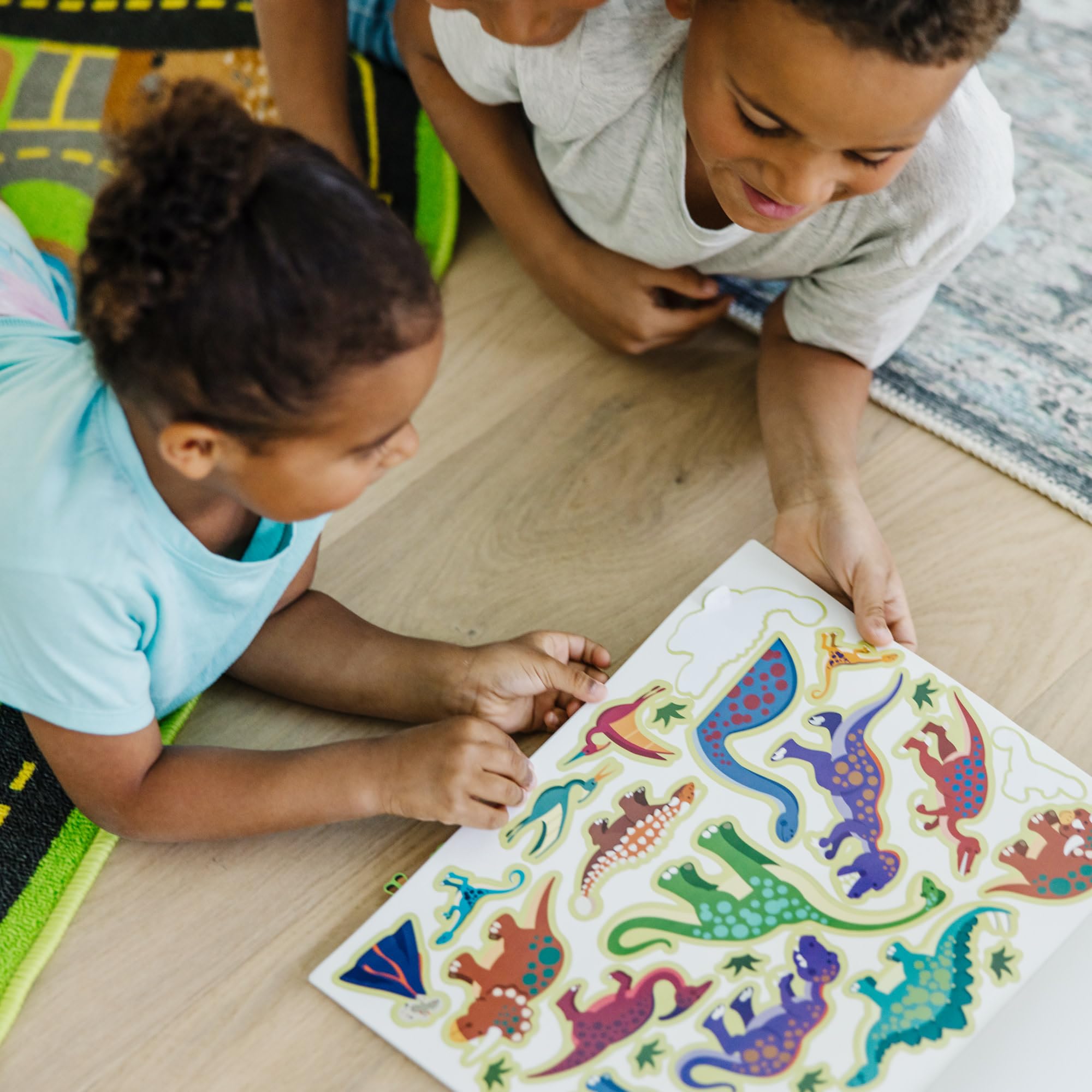 Melissa & Doug Habitats Reusable Sticker Pad - 150 Stickers & 5 Scenes - Educational Activity for Ages 3+ 14