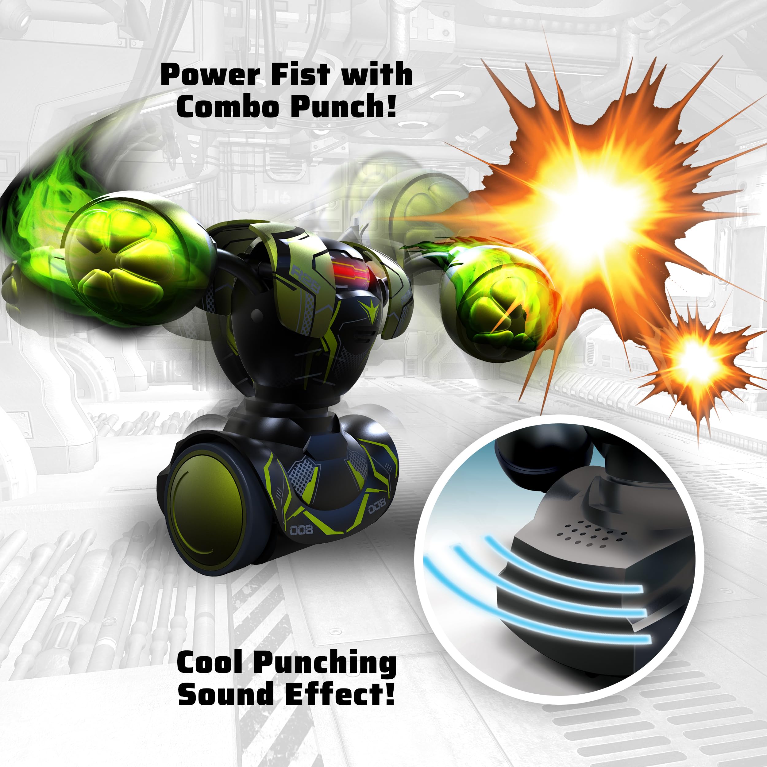 Silverlit Robo Kombat Twin Pack - Battle Robots with LED Eyes & Sound Effects for Ages 5-12 12