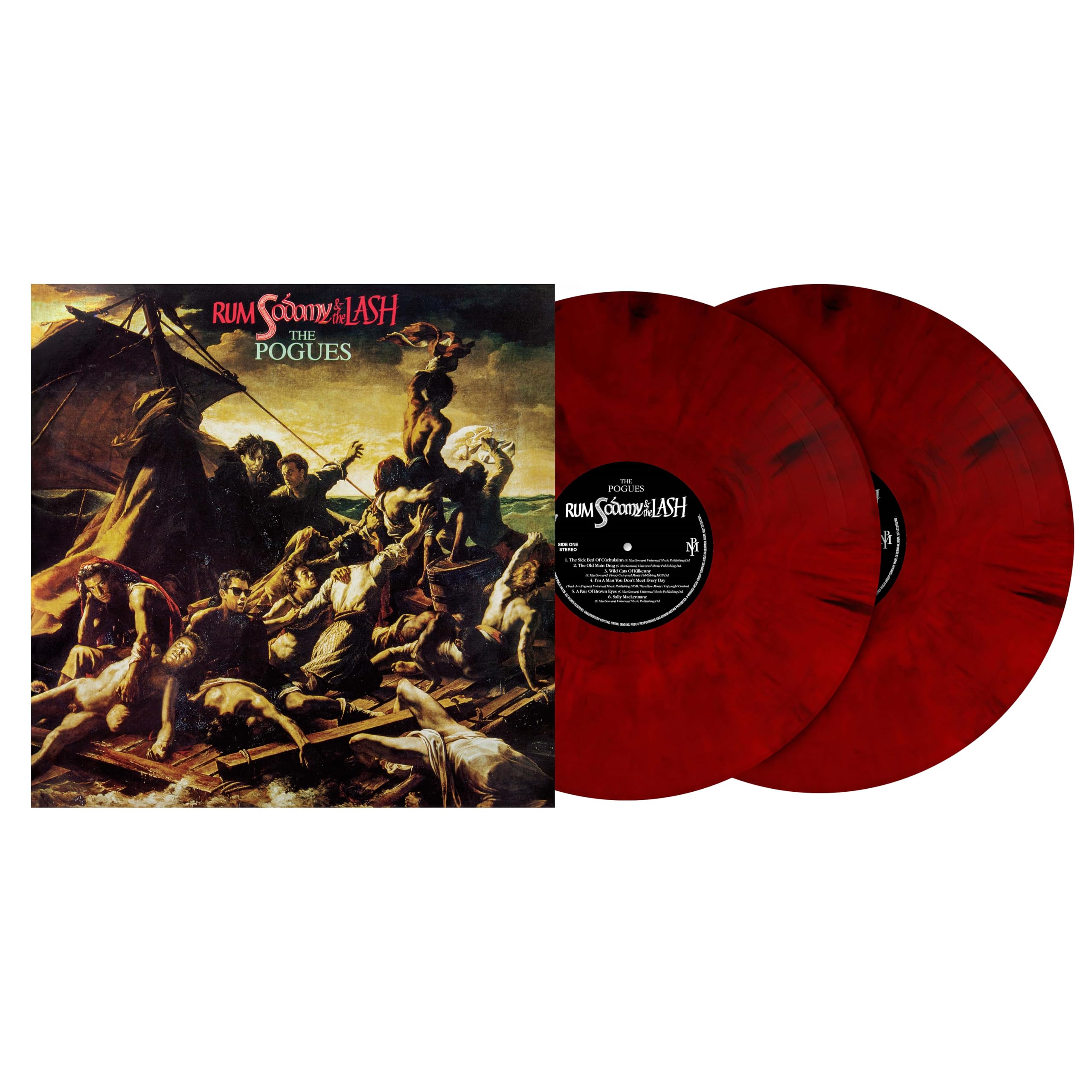 The Pogues - Rum Sodomy & The Lash (40th Anniversary Edition) [2LP Red Marbled Vinyl] 3