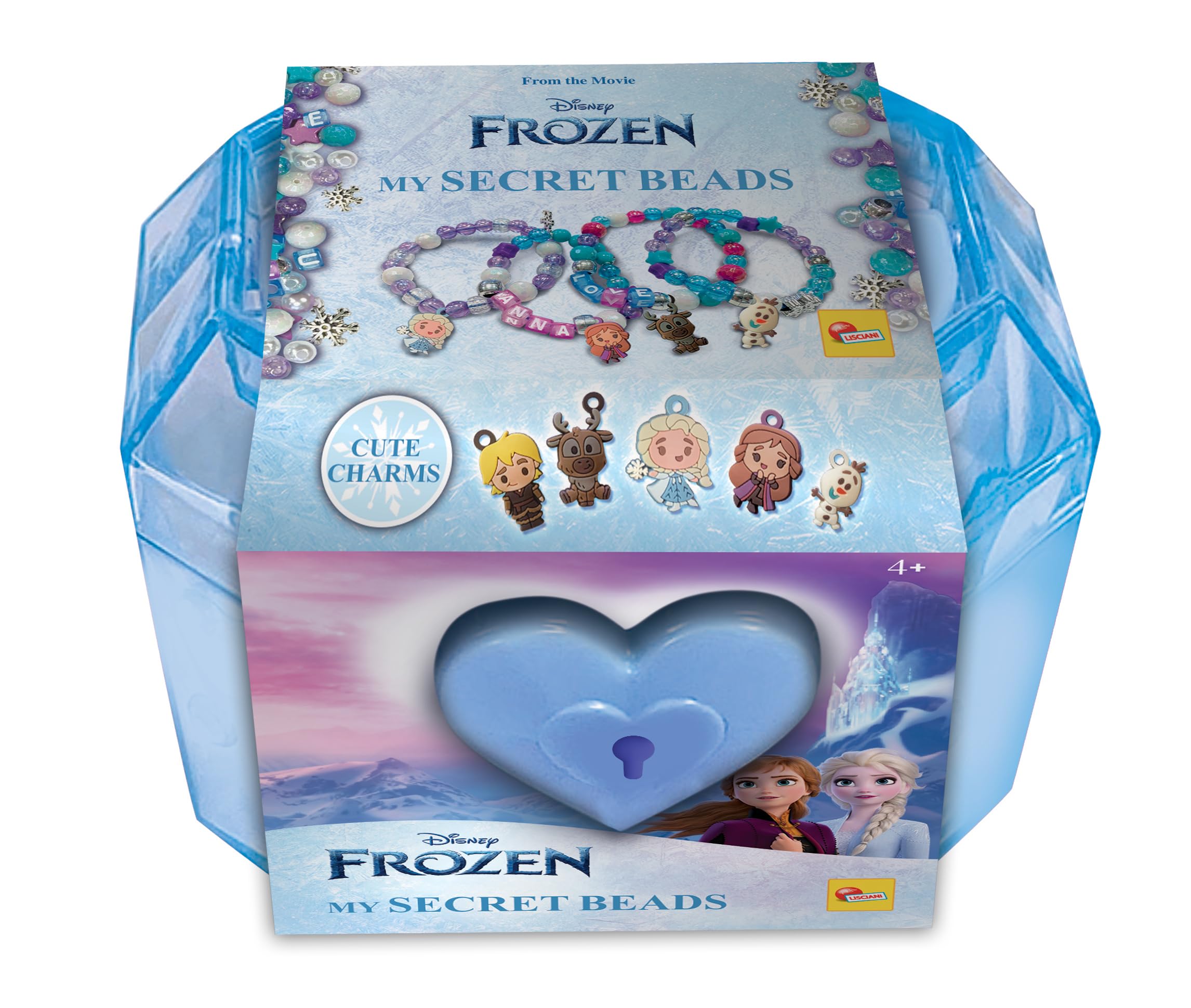 Liscianigiochi FROZEN: My secret Beads Jewellery Creation Kit for Kids 3+