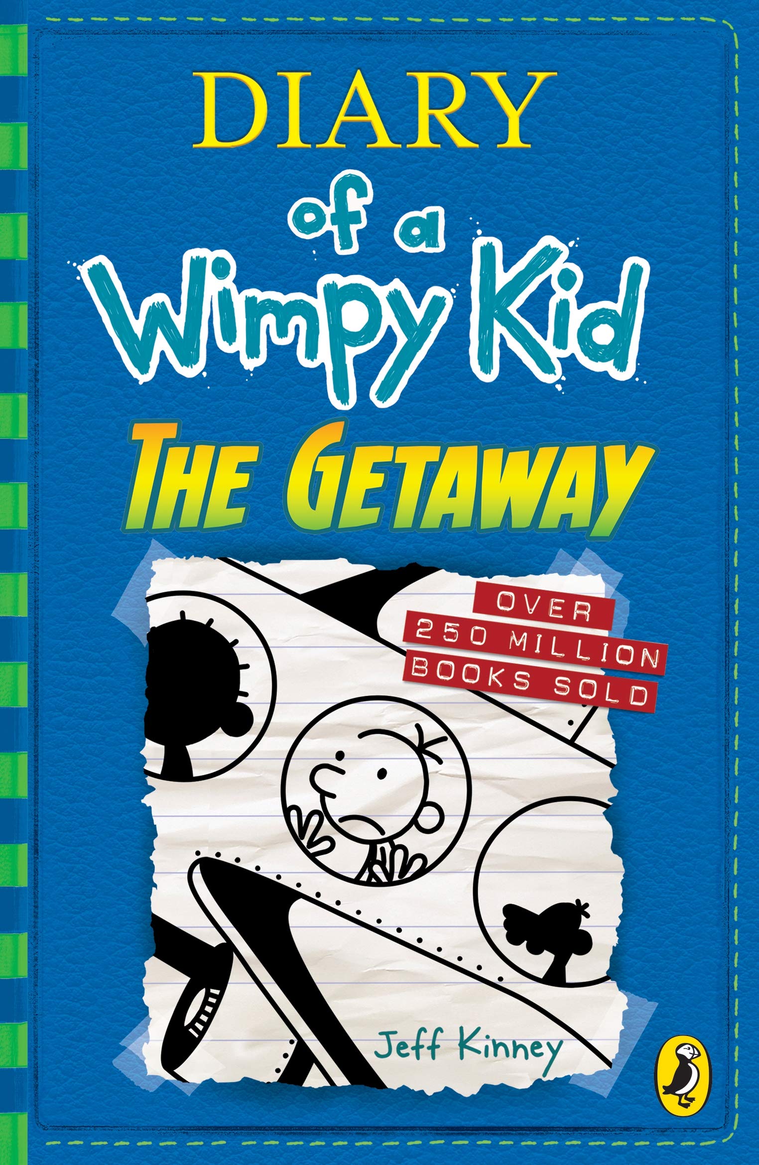 Puffin Diary of a Wimpy Kid: The Getaway (Book 12) by Jeff Kinney | Paperback 1