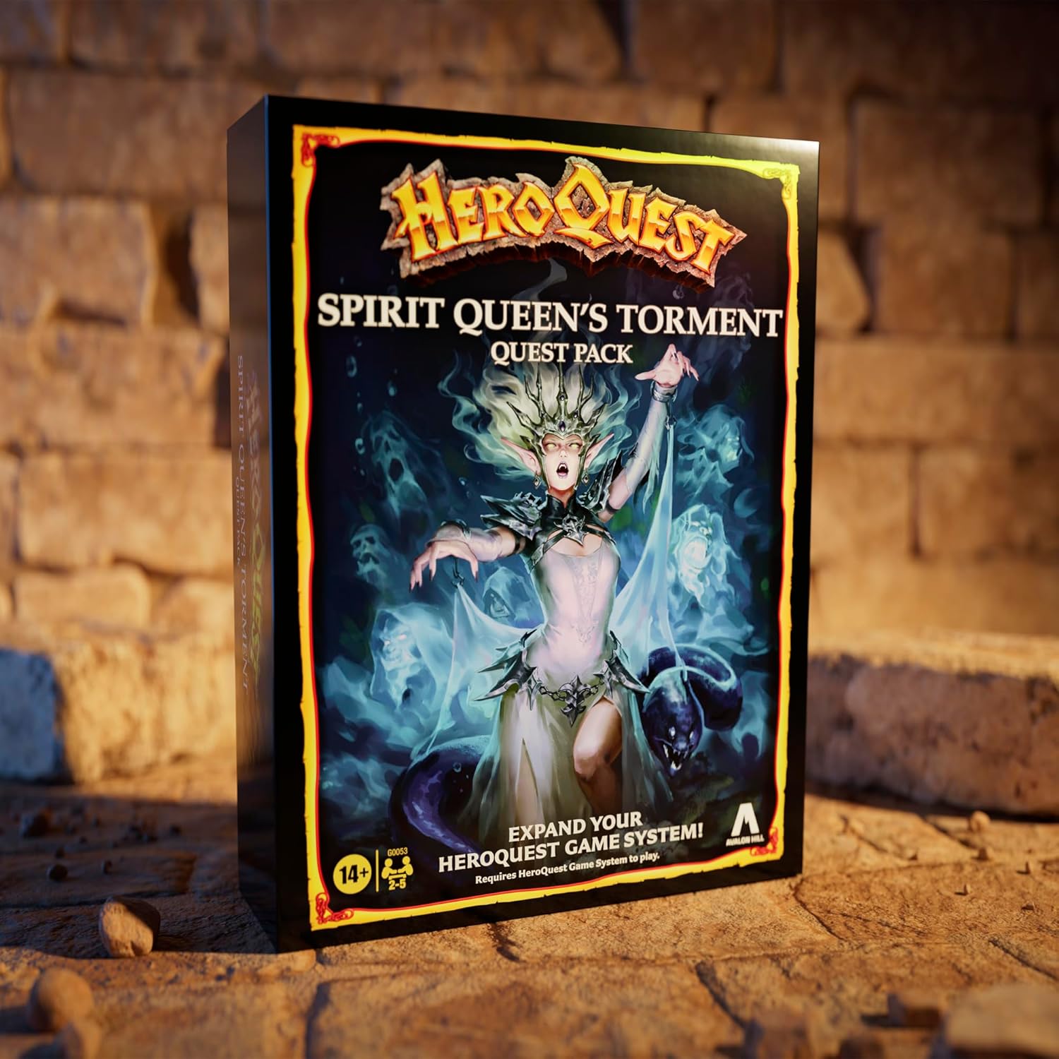 Avalon Hill HeroQuest Spirit Queen's Torment Quest Pack – Expansion for HeroQuest Game 9