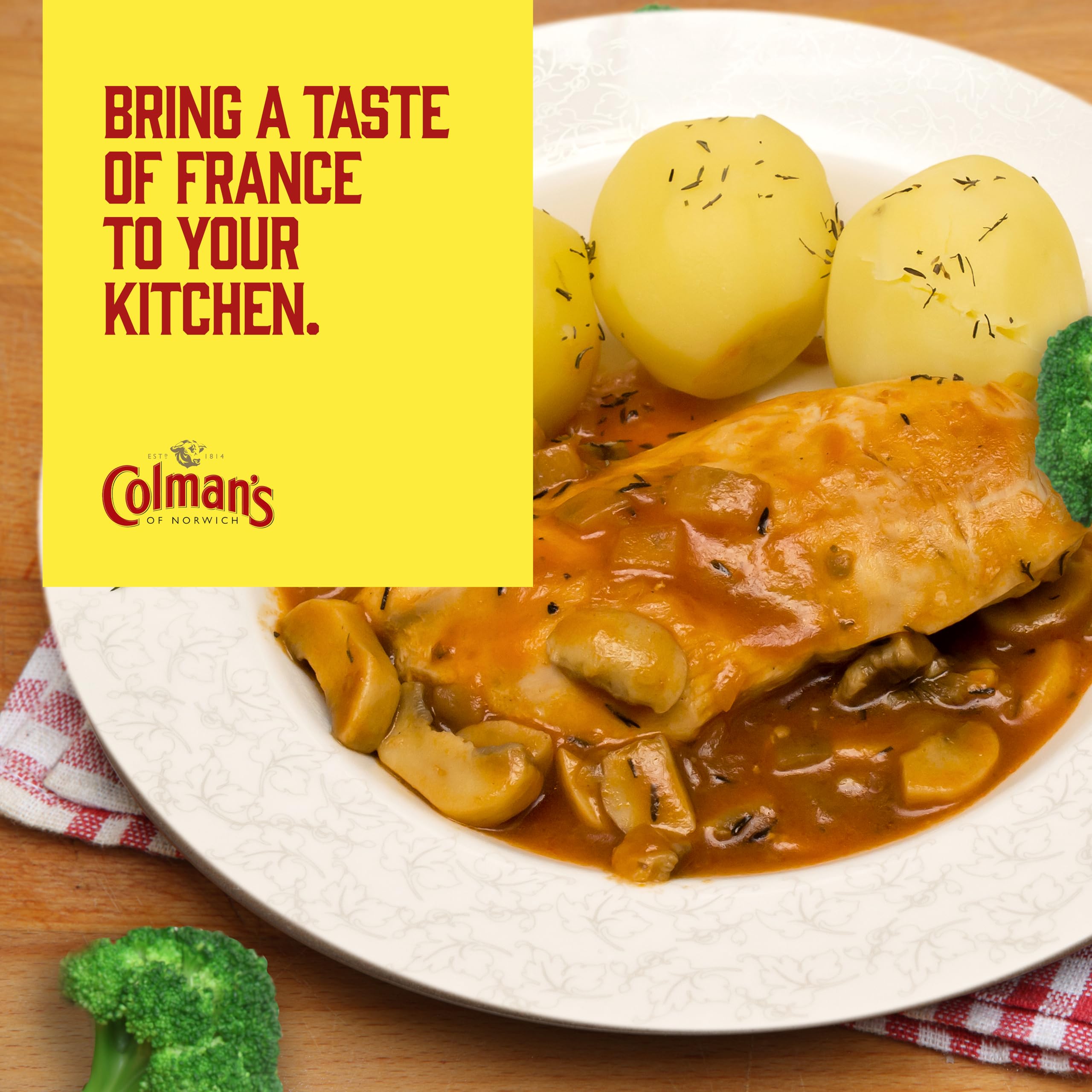 Colman's Chicken Chasseur Meal Maker - Recipe Mix for Rich Comfort Food 5