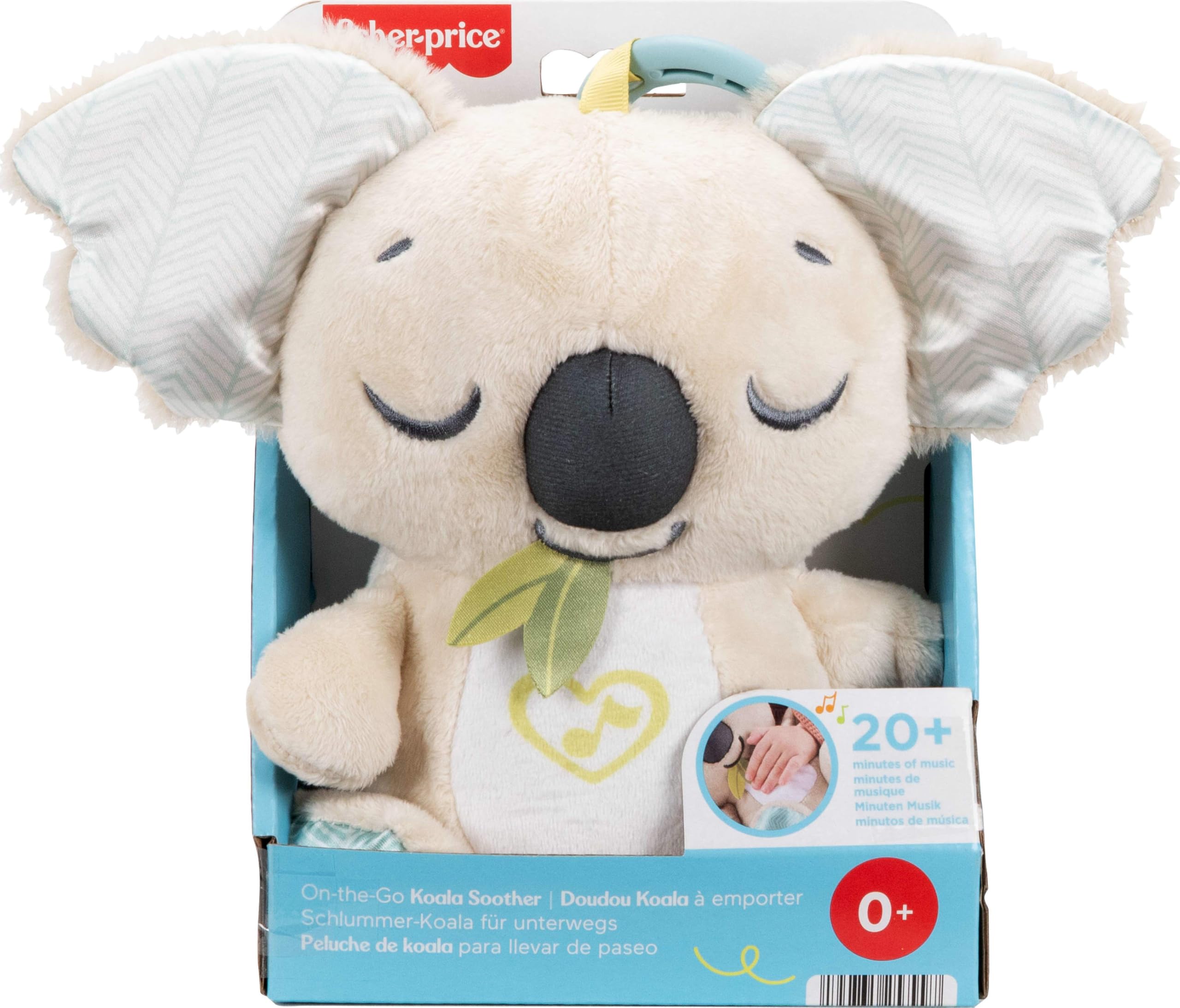 Fisher-Price On-the-Go Koala Soother - Plush Portable Sound Machine for Newborns 0+ Months 13