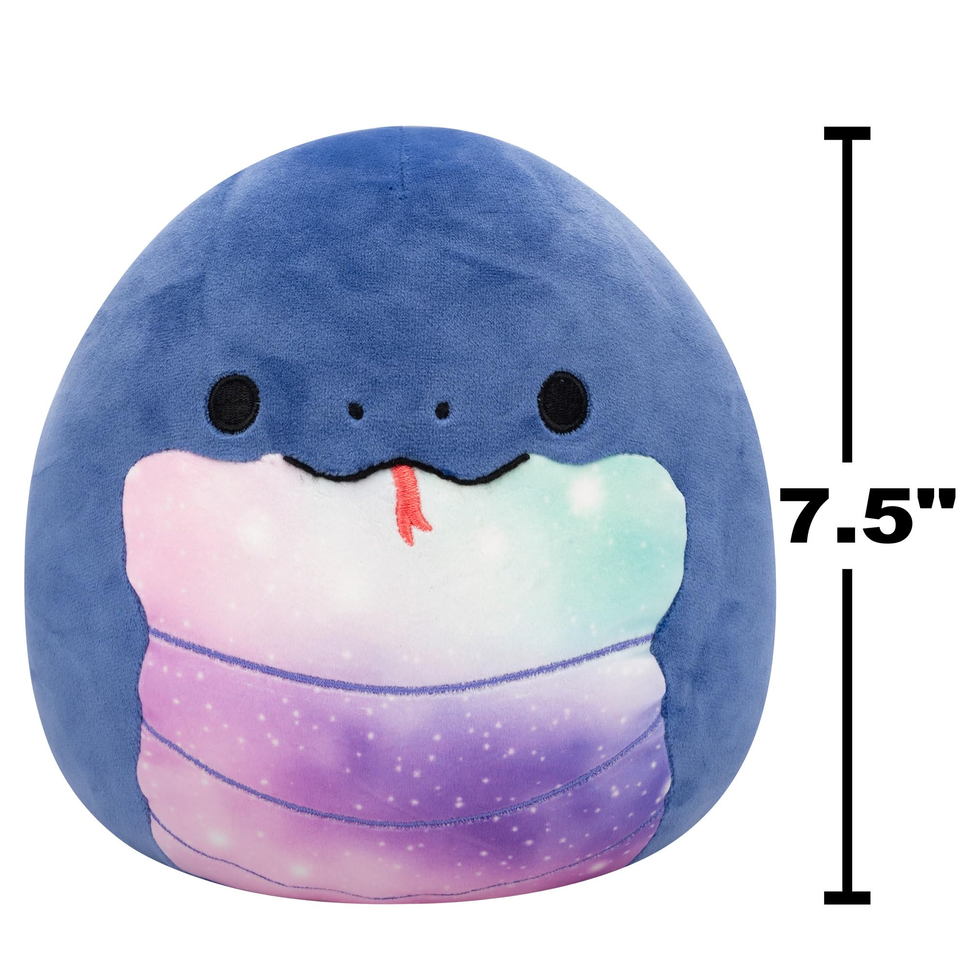 Squishmallows Original - Herman the Navy Blue Snake 7.5 Inch Plush 5