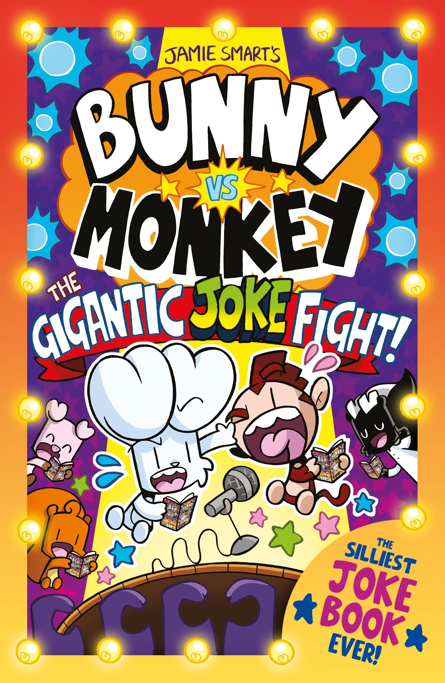 Bunny vs Monkey: The Gigantic Joke Fight (a Phoenix Comic Book) by Jamie Smart | Paperback