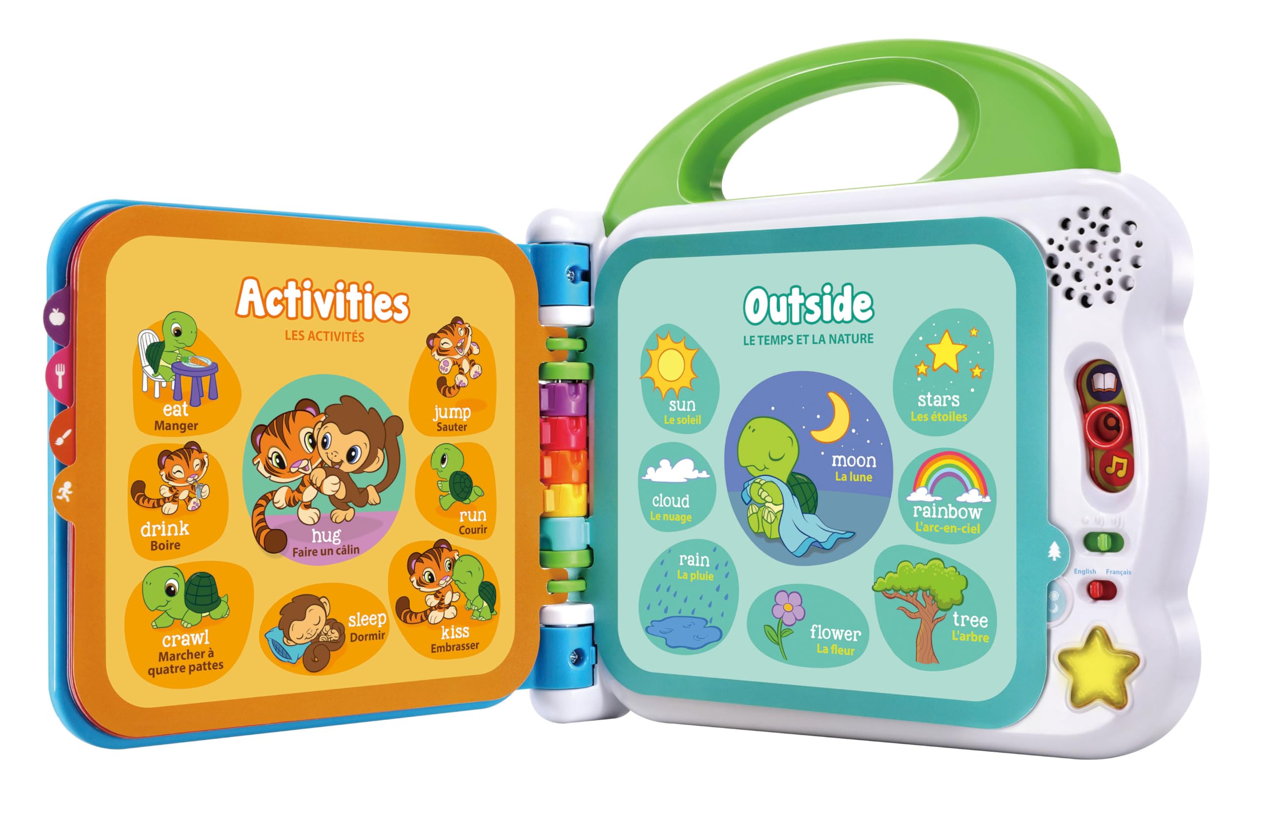 LeapFrog Learning Friends 100-Wörter-Buch – Interaktives zweisprachiges Lernspielzeug für Kleinkinder ab 12 Monaten 4